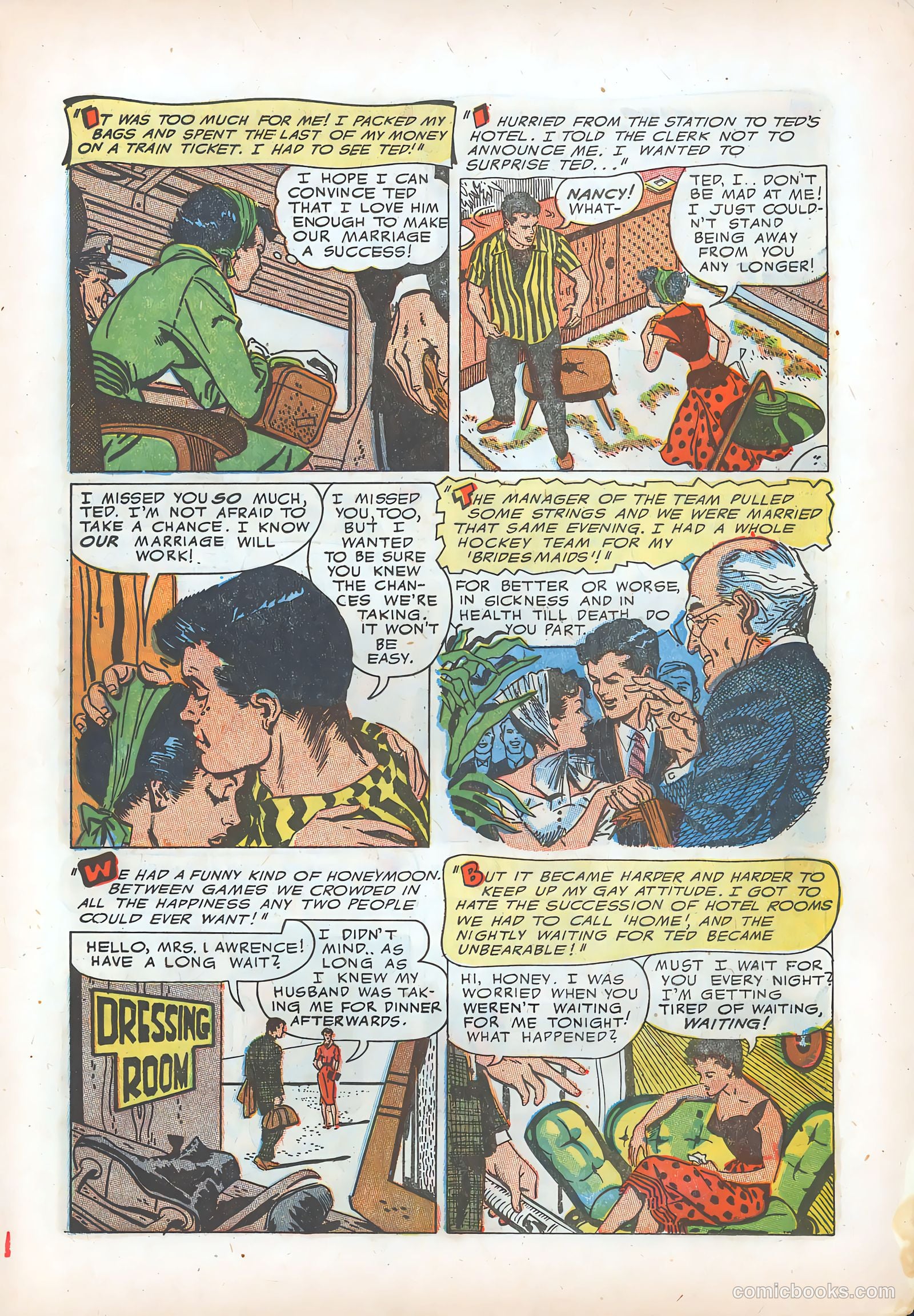 Teen-Age Romances #31 (1953) — page 17 of 36