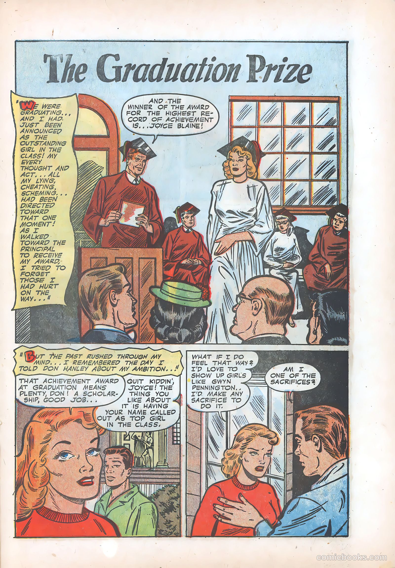 Teen-Age Romances #31 (1953) — page 21 of 36