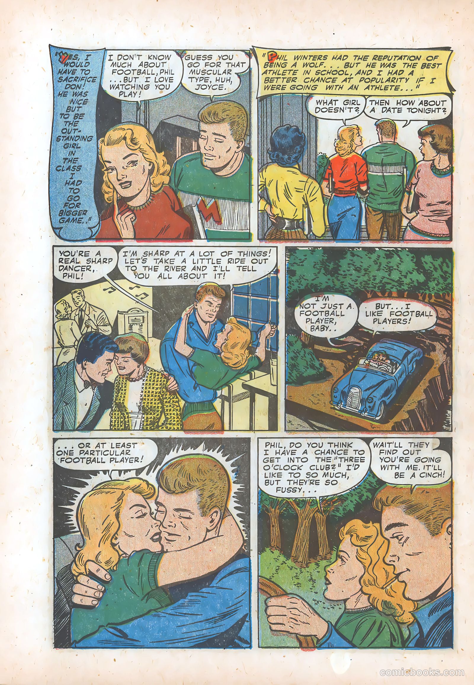 Teen-Age Romances #31 (1953) — page 22 of 36