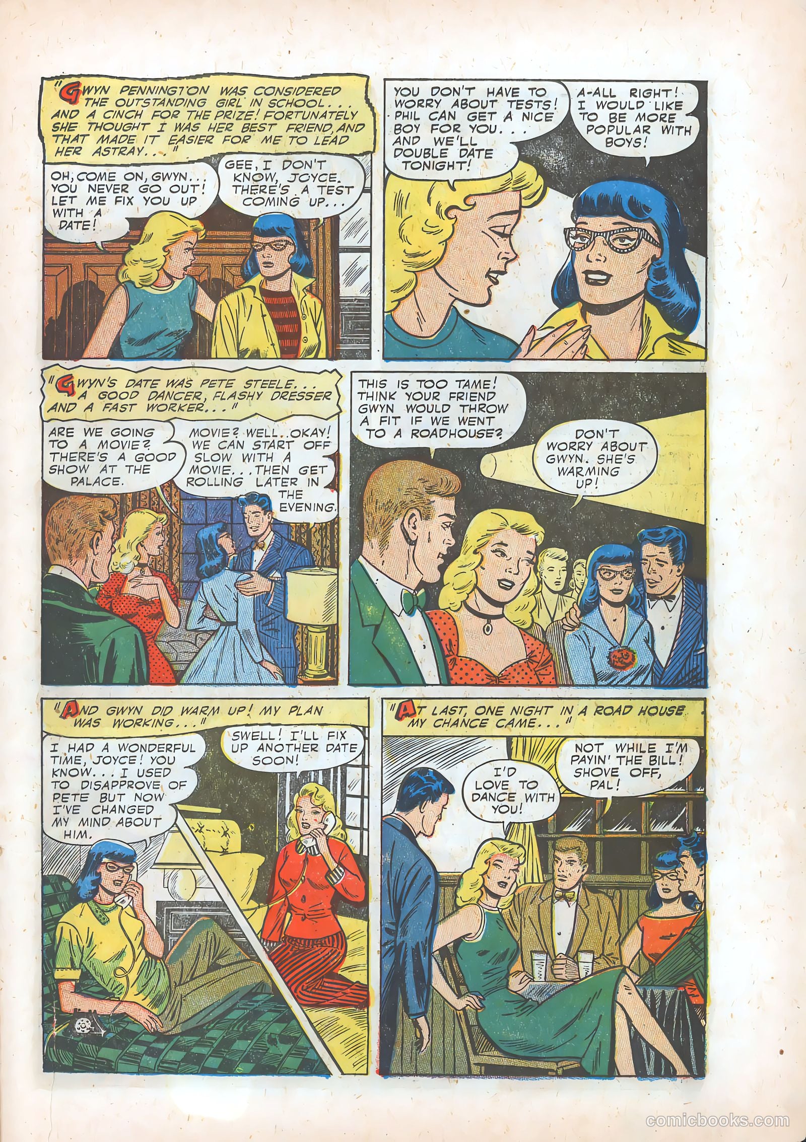 Teen-Age Romances #31 (1953) — page 23 of 36