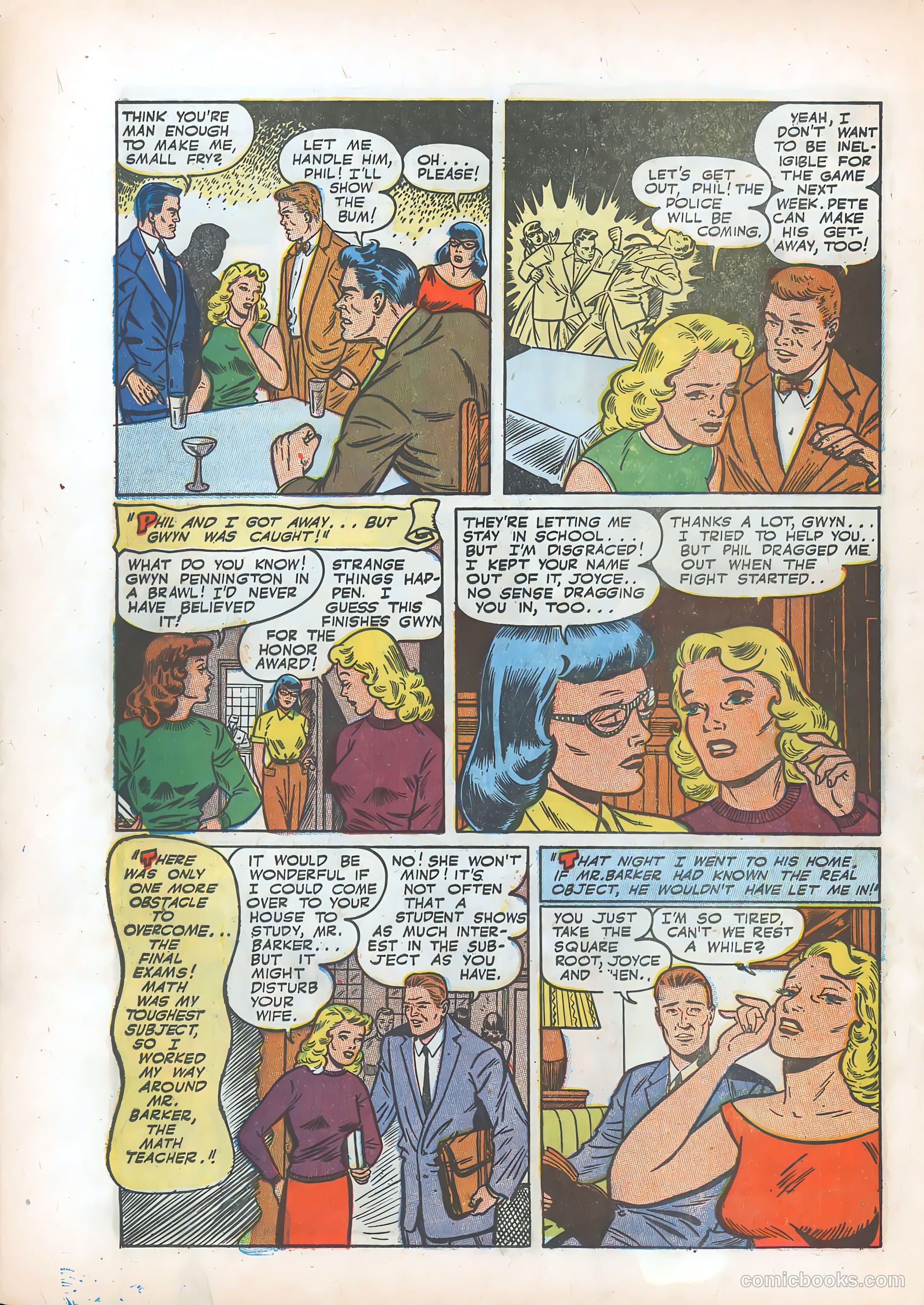 Teen-Age Romances #31 (1953) — page 24 of 36