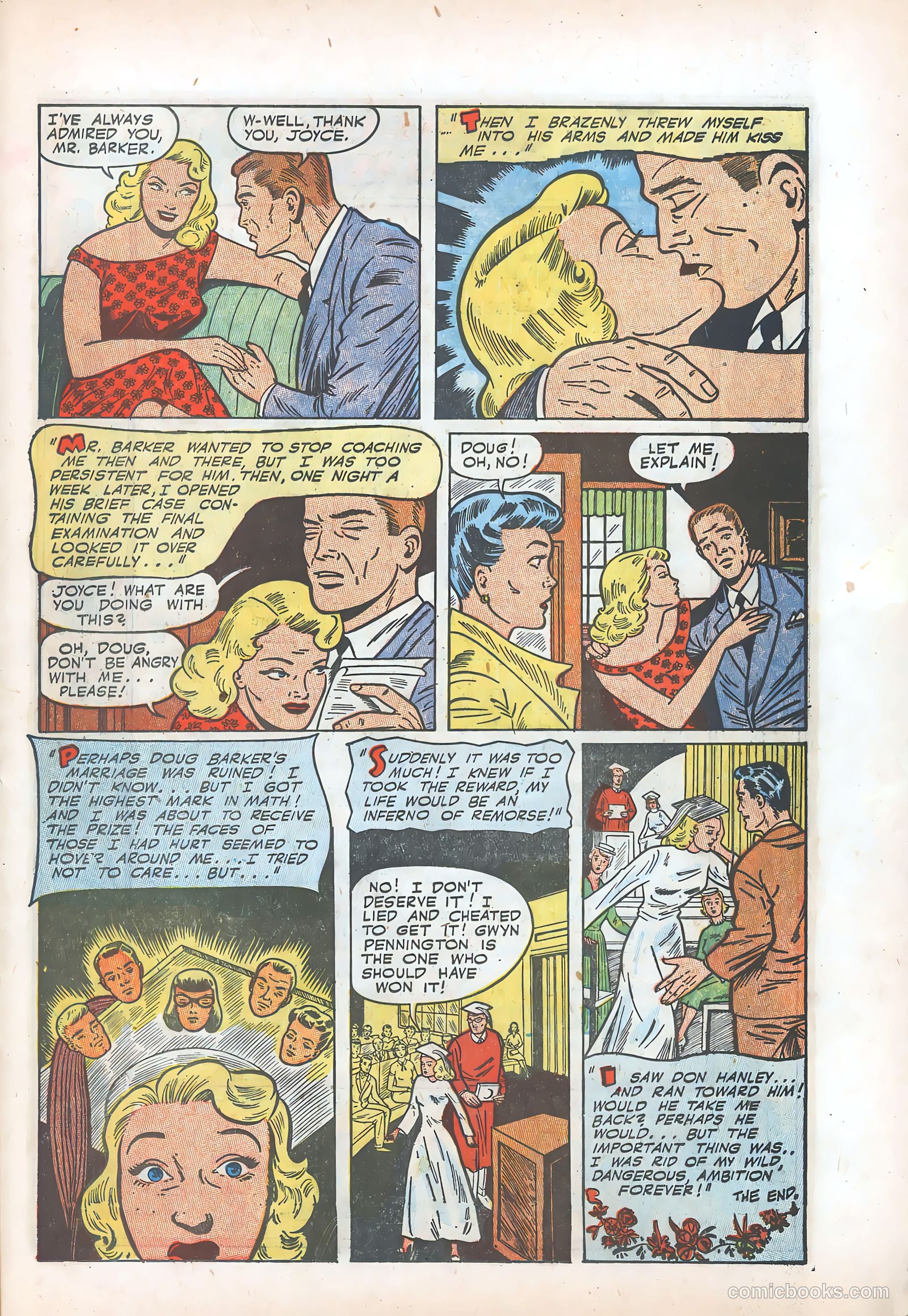 Teen-Age Romances #31 (1953) — page 25 of 36