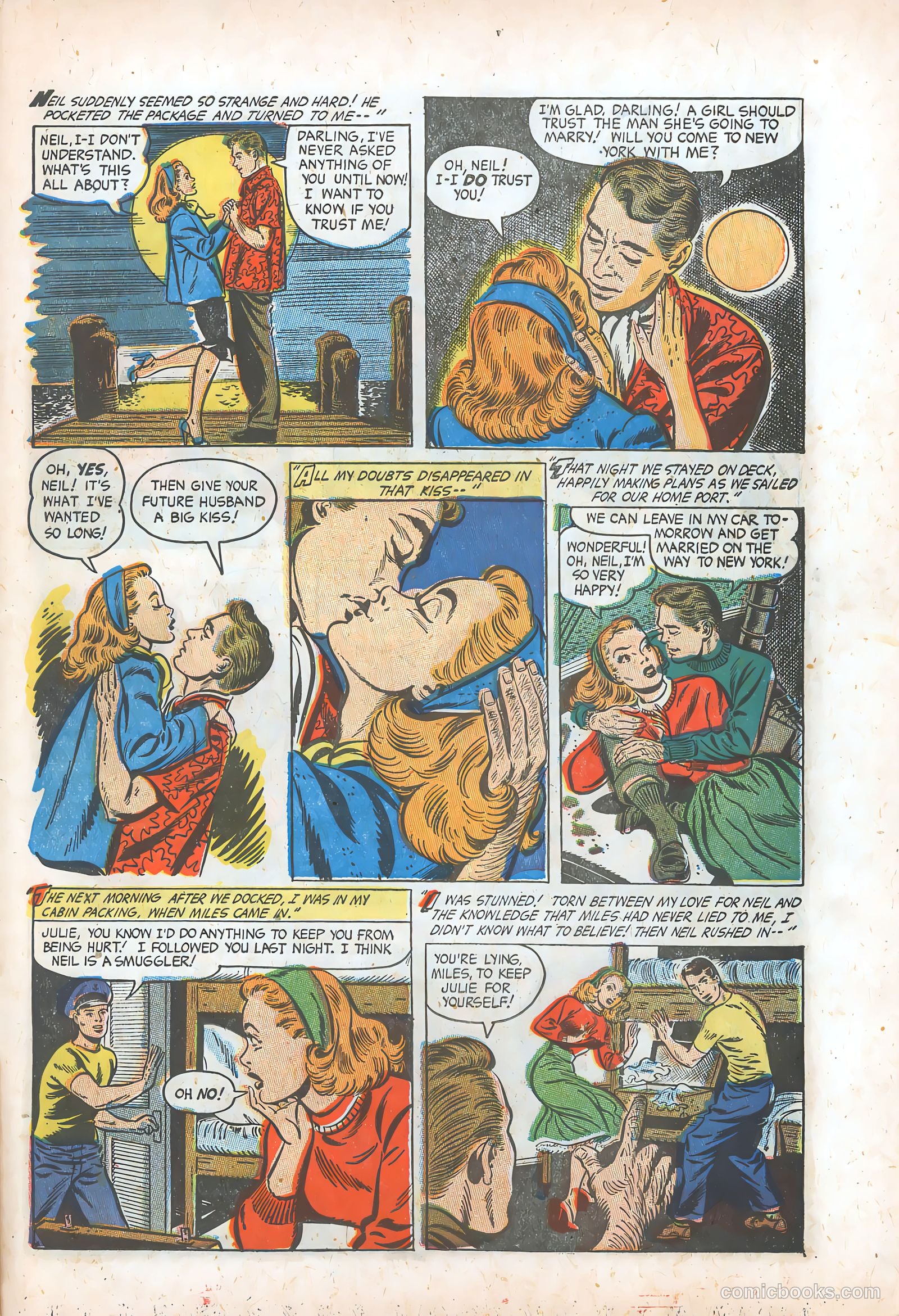 Teen-Age Romances #31 (1953) — page 31 of 36