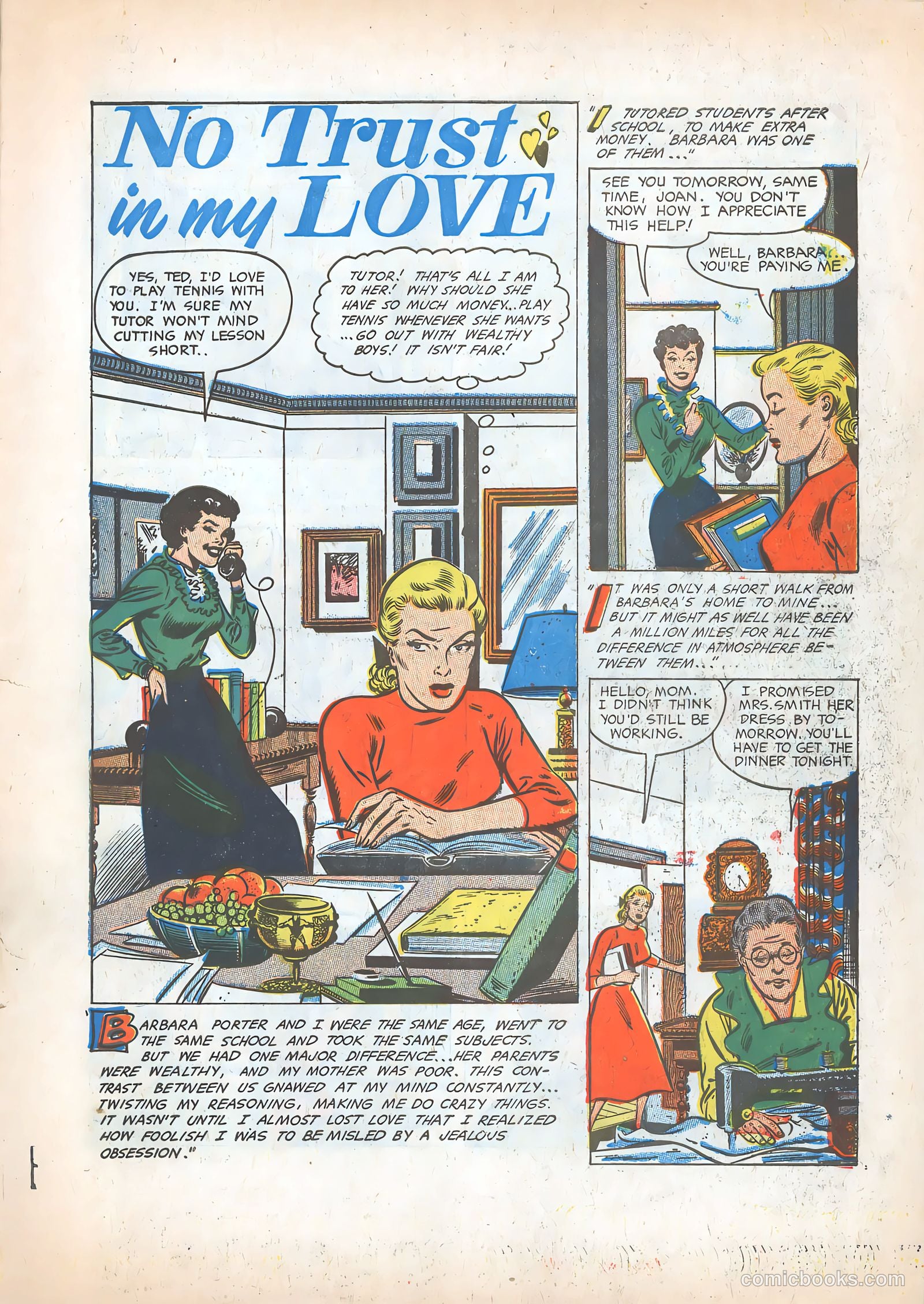 Teen-Age Romances #32 (1953) — page 3 of 36