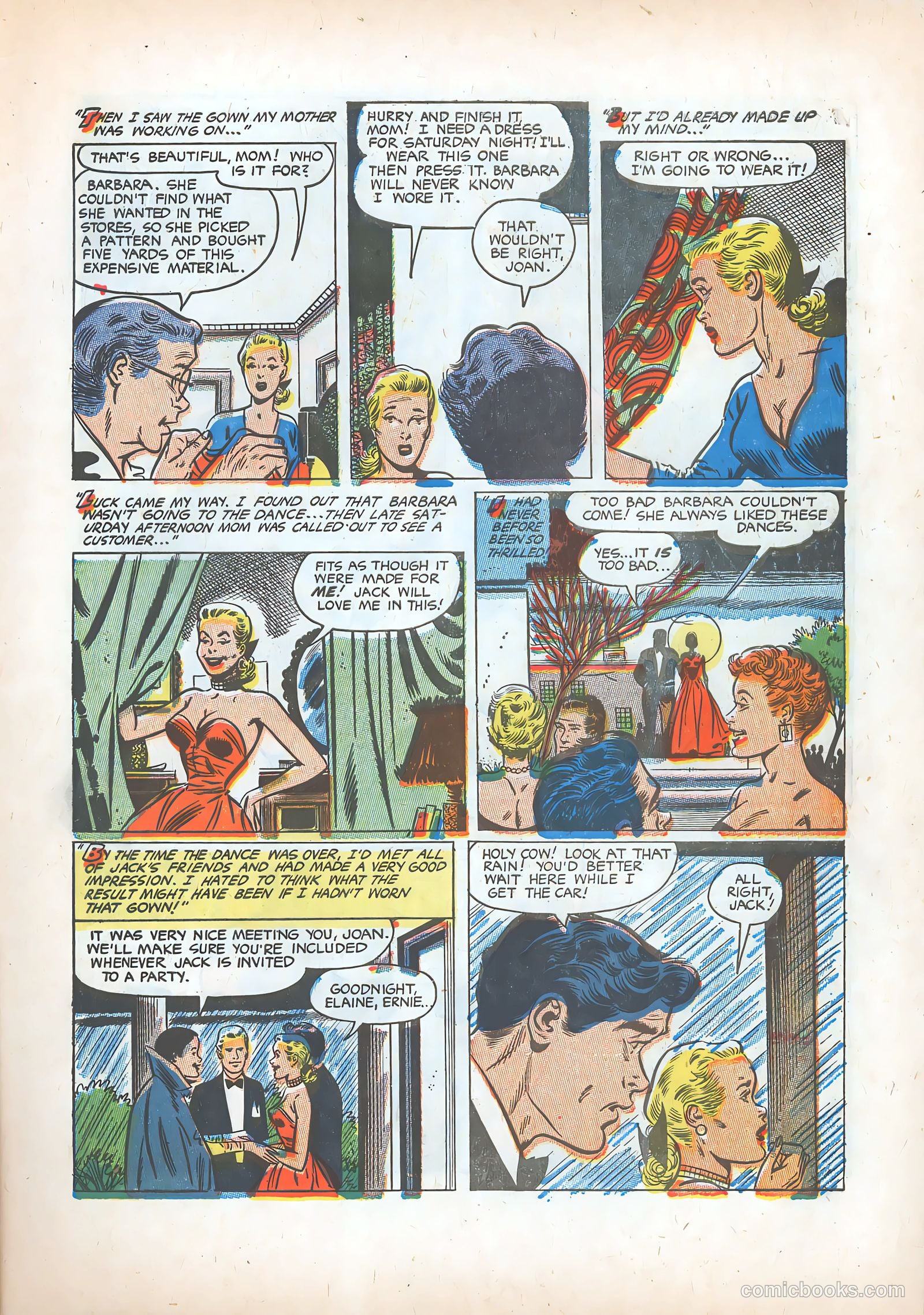 Teen-Age Romances #32 (1953) — page 7 of 36
