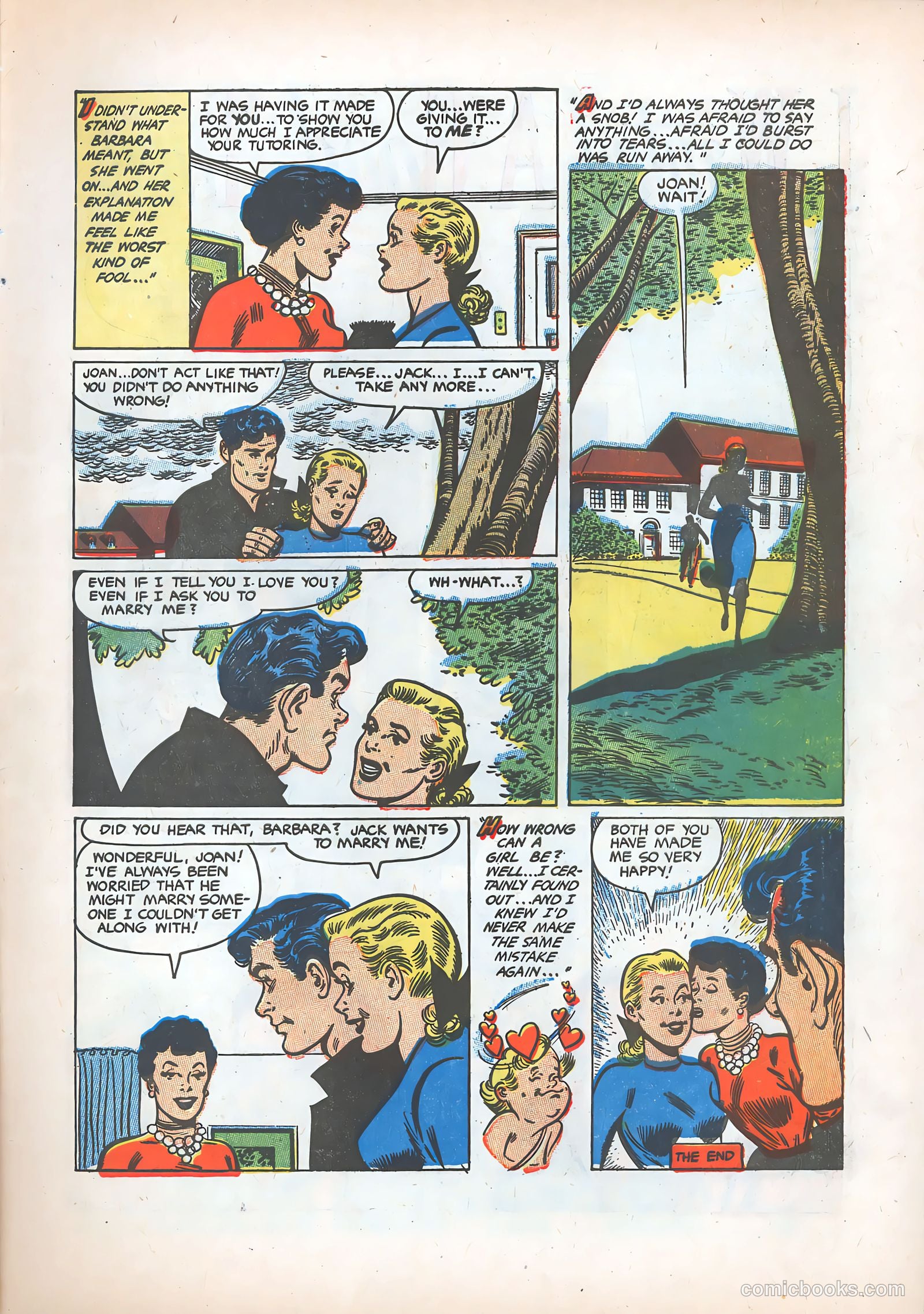 Teen-Age Romances #32 (1953) — page 9 of 36