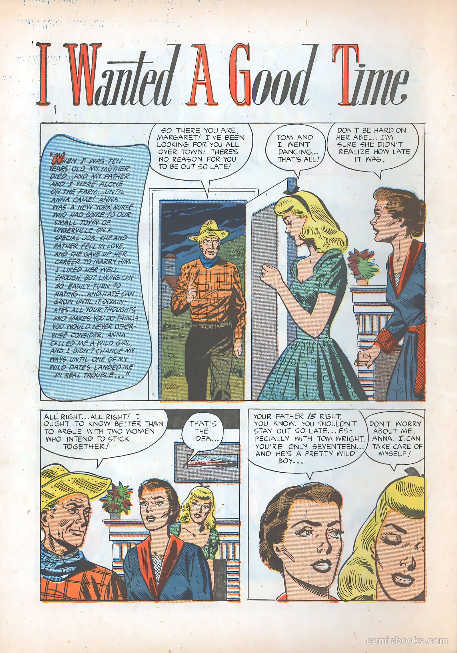 Teen-Age Romances #32 (1953) — page 10 of 36