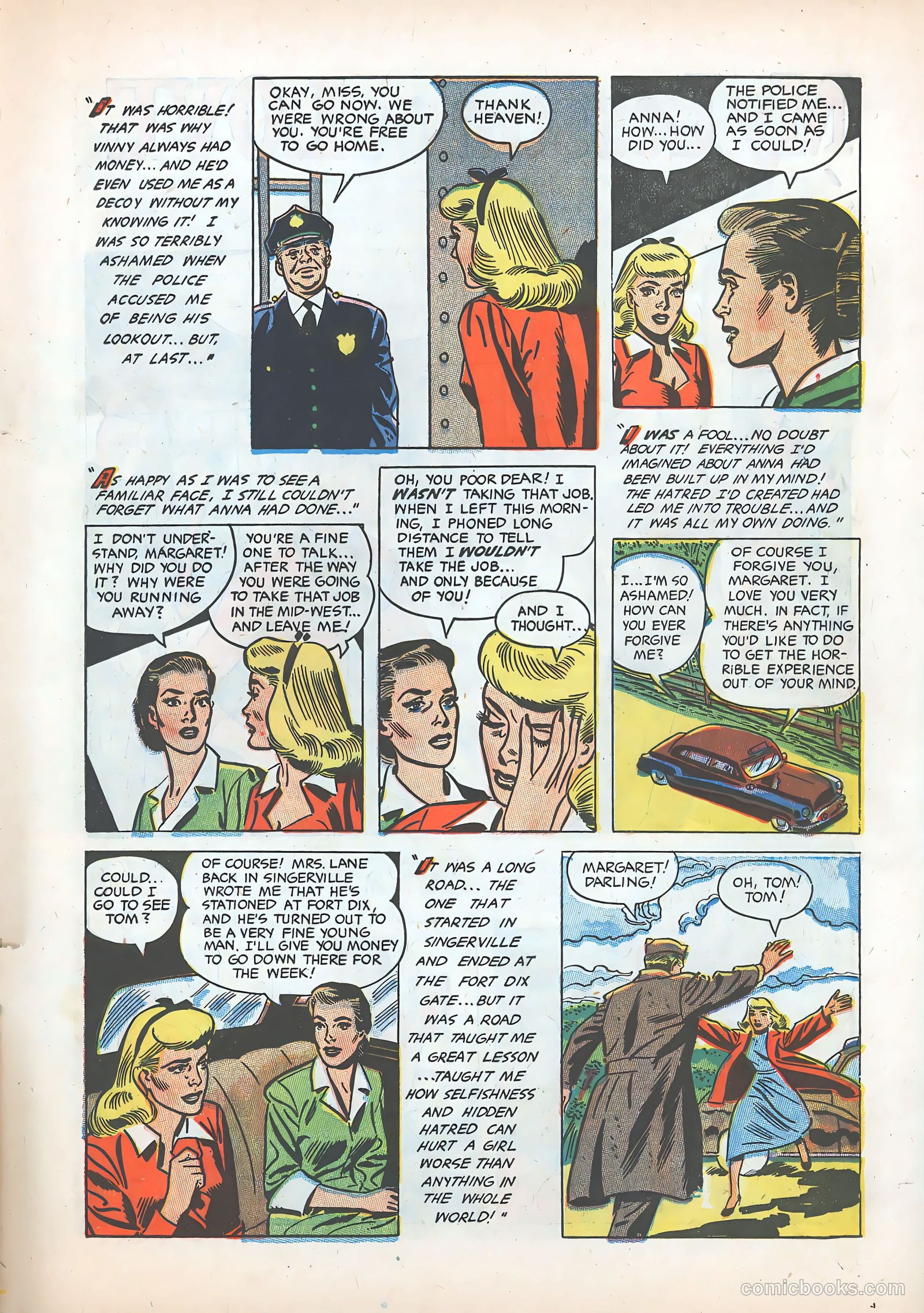 Teen-Age Romances #32 (1953) — page 17 of 36