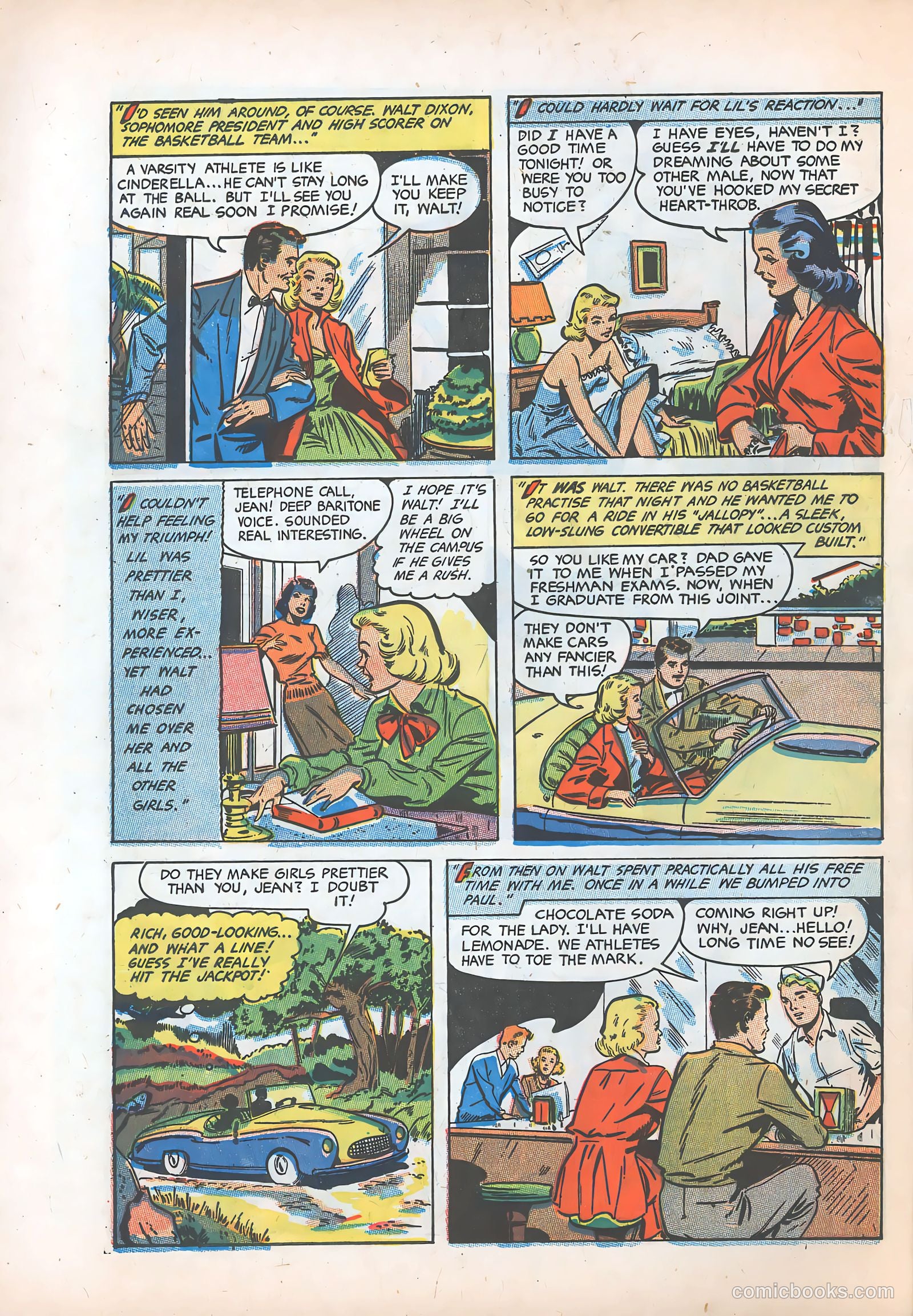 Teen-Age Romances #32 (1953) — page 20 of 36
