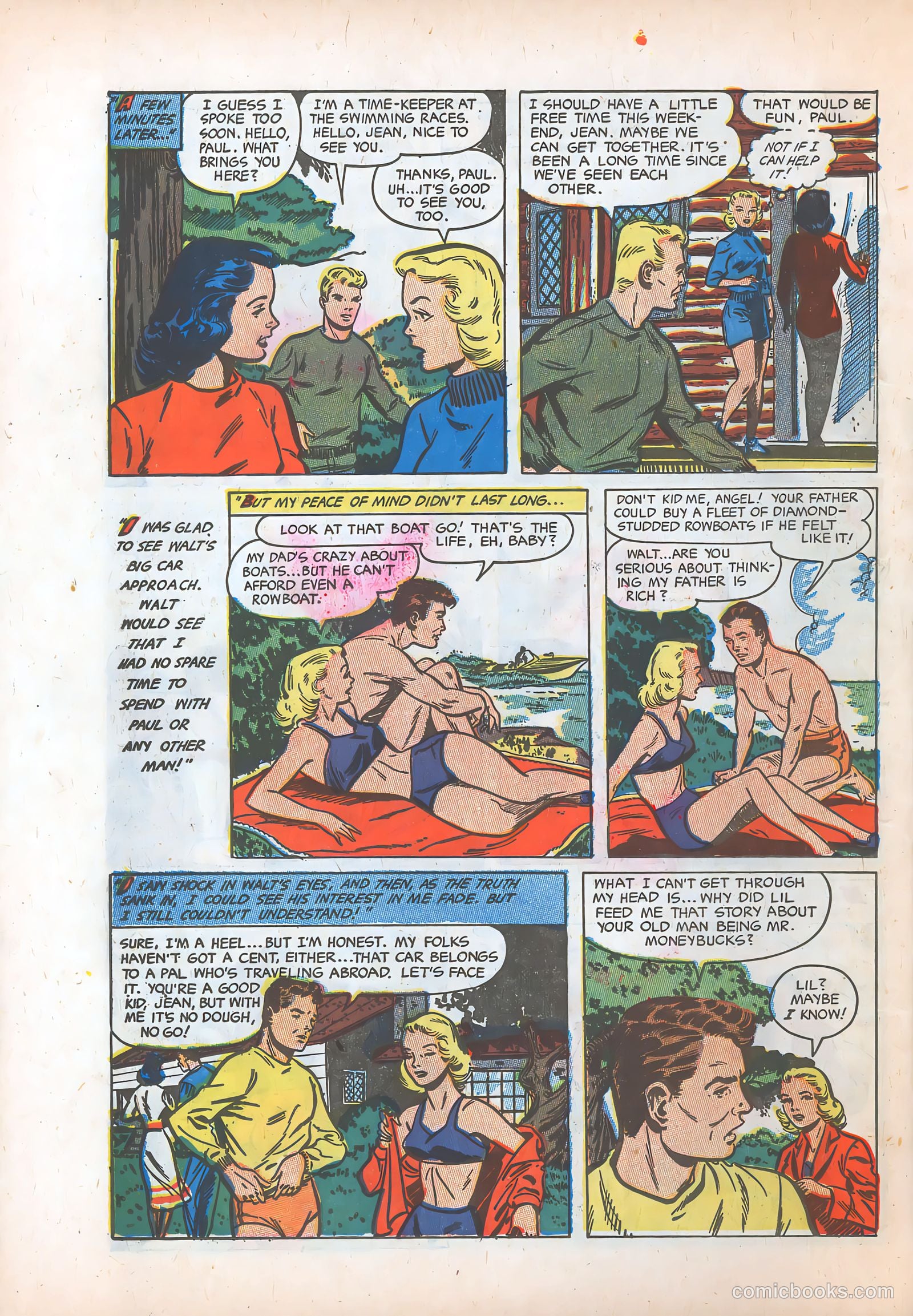 Teen-Age Romances #32 (1953) — page 22 of 36