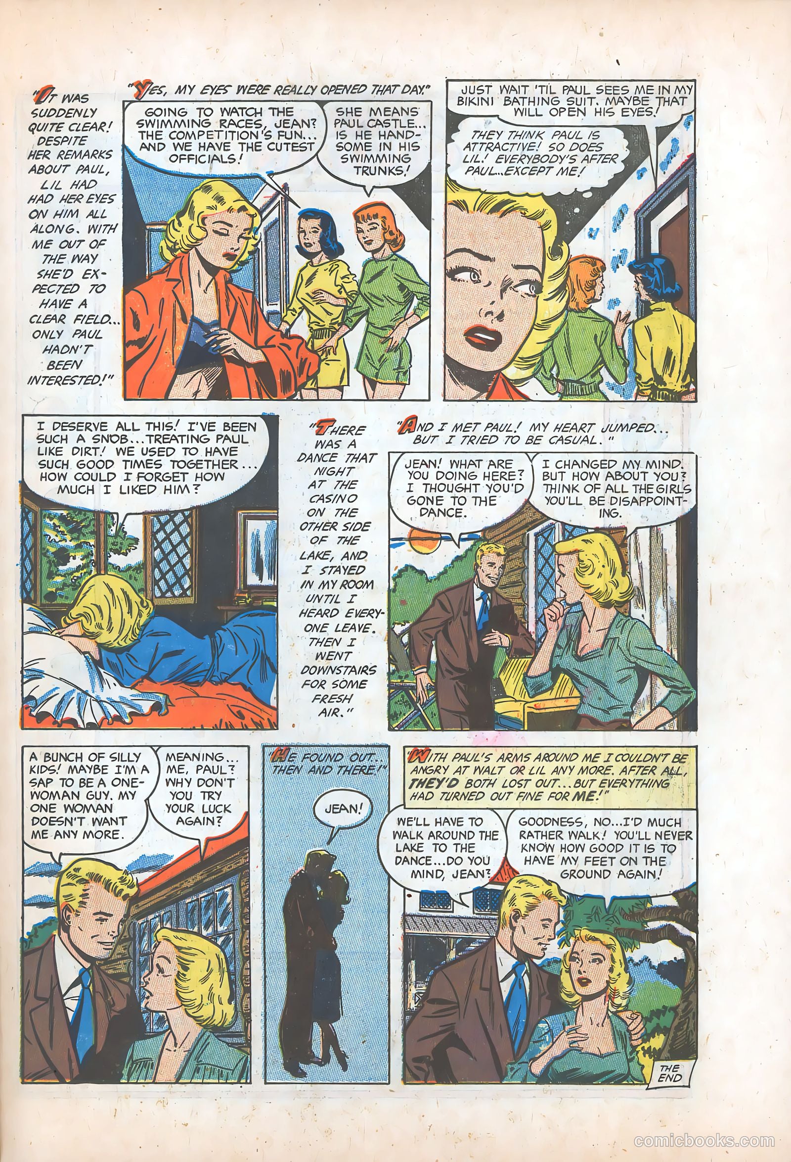 Teen-Age Romances #32 (1953) — page 23 of 36