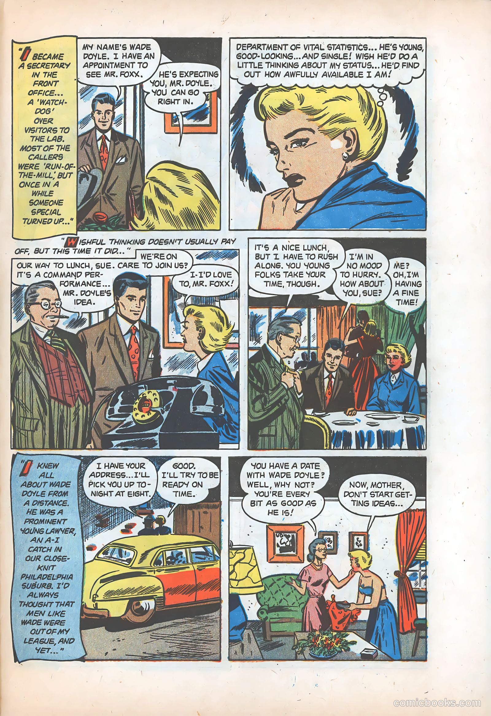 Teen-Age Romances #32 (1953) — page 29 of 36