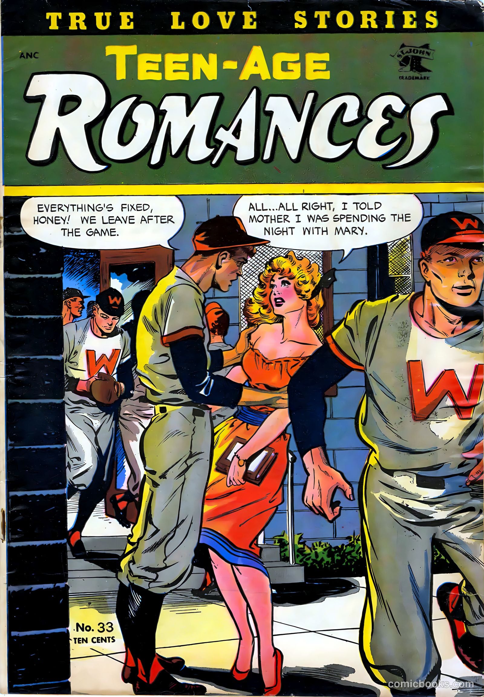 Teen-Age Romances #33 (1953) — page 2 of 37