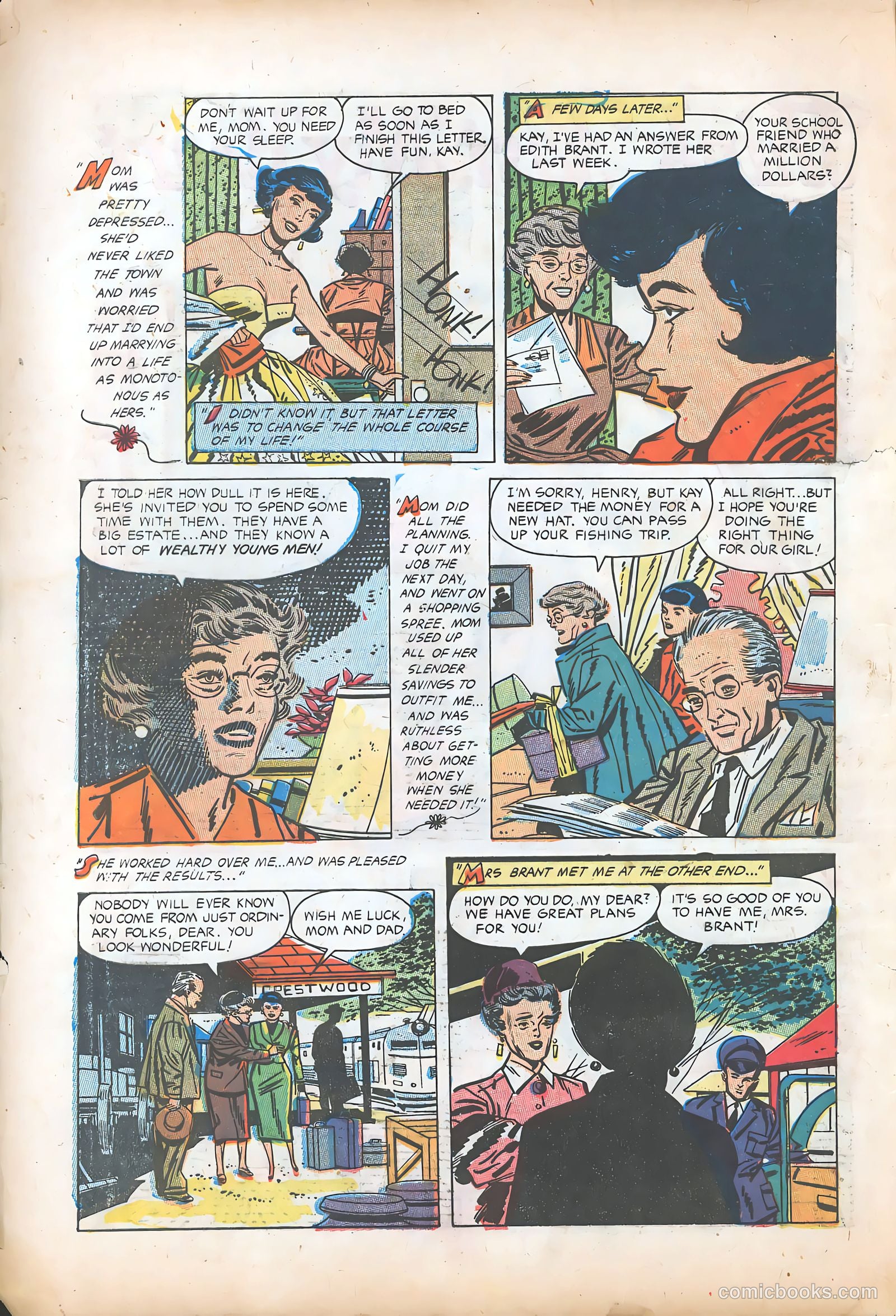 Teen-Age Romances #33 (1953) — page 5 of 37