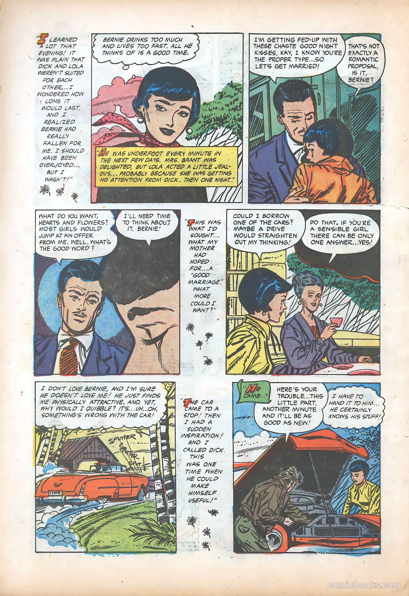Teen-Age Romances #33 (1953) — page 9 of 37