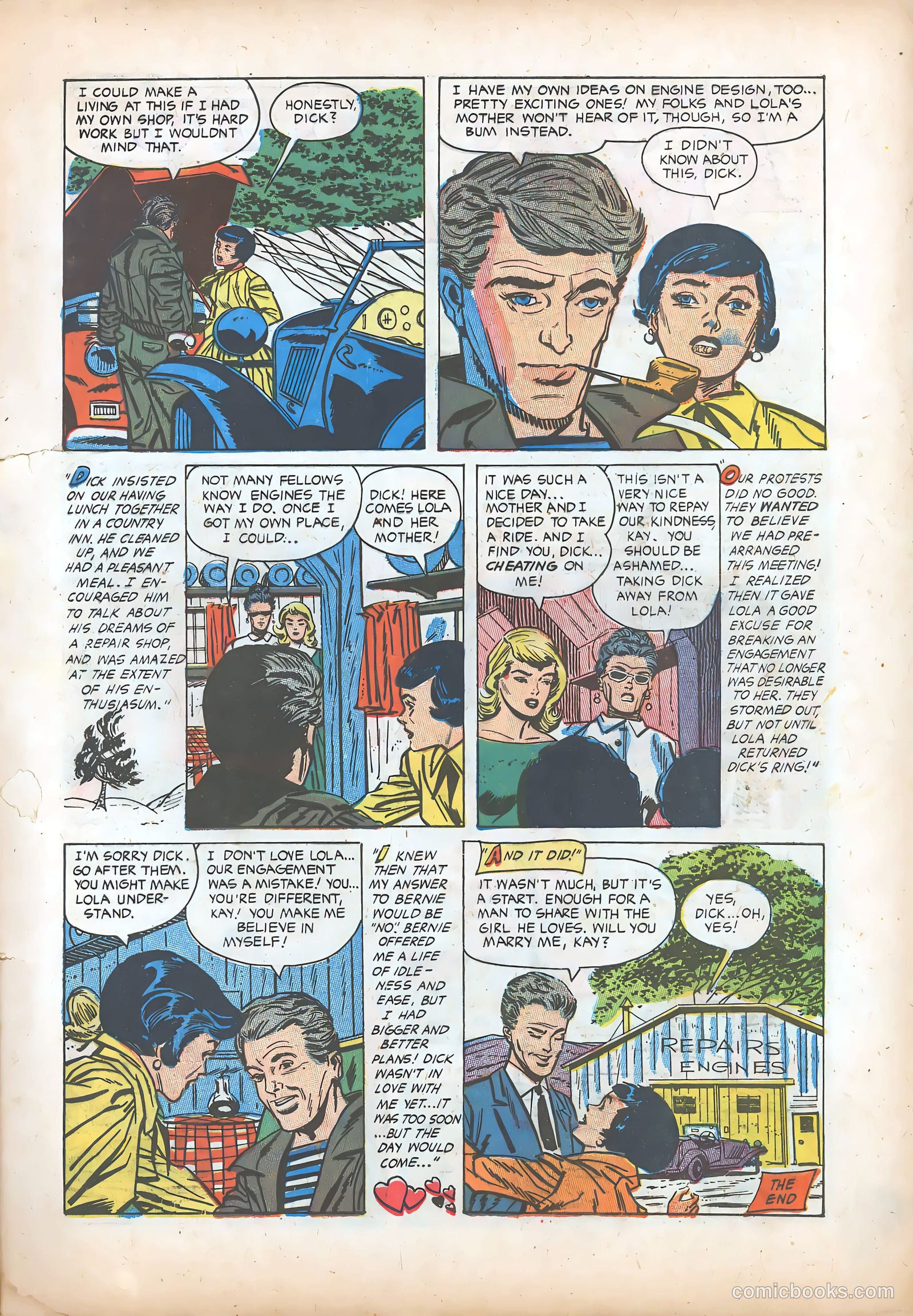 Teen-Age Romances #33 (1953) — page 10 of 37