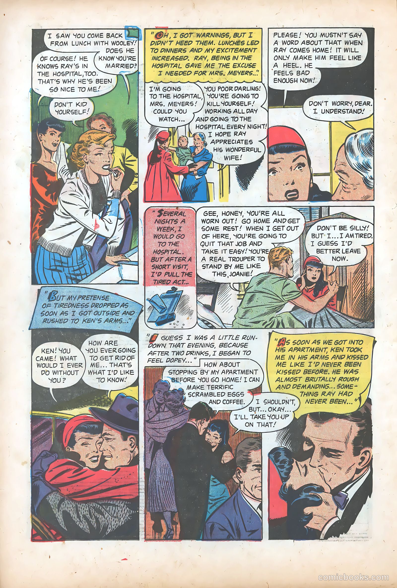 Teen-Age Romances #33 (1953) — page 17 of 37