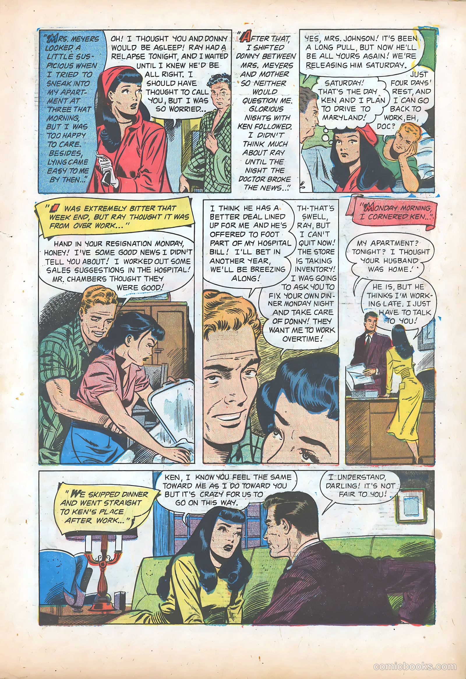 Teen-Age Romances #33 (1953) — page 18 of 37