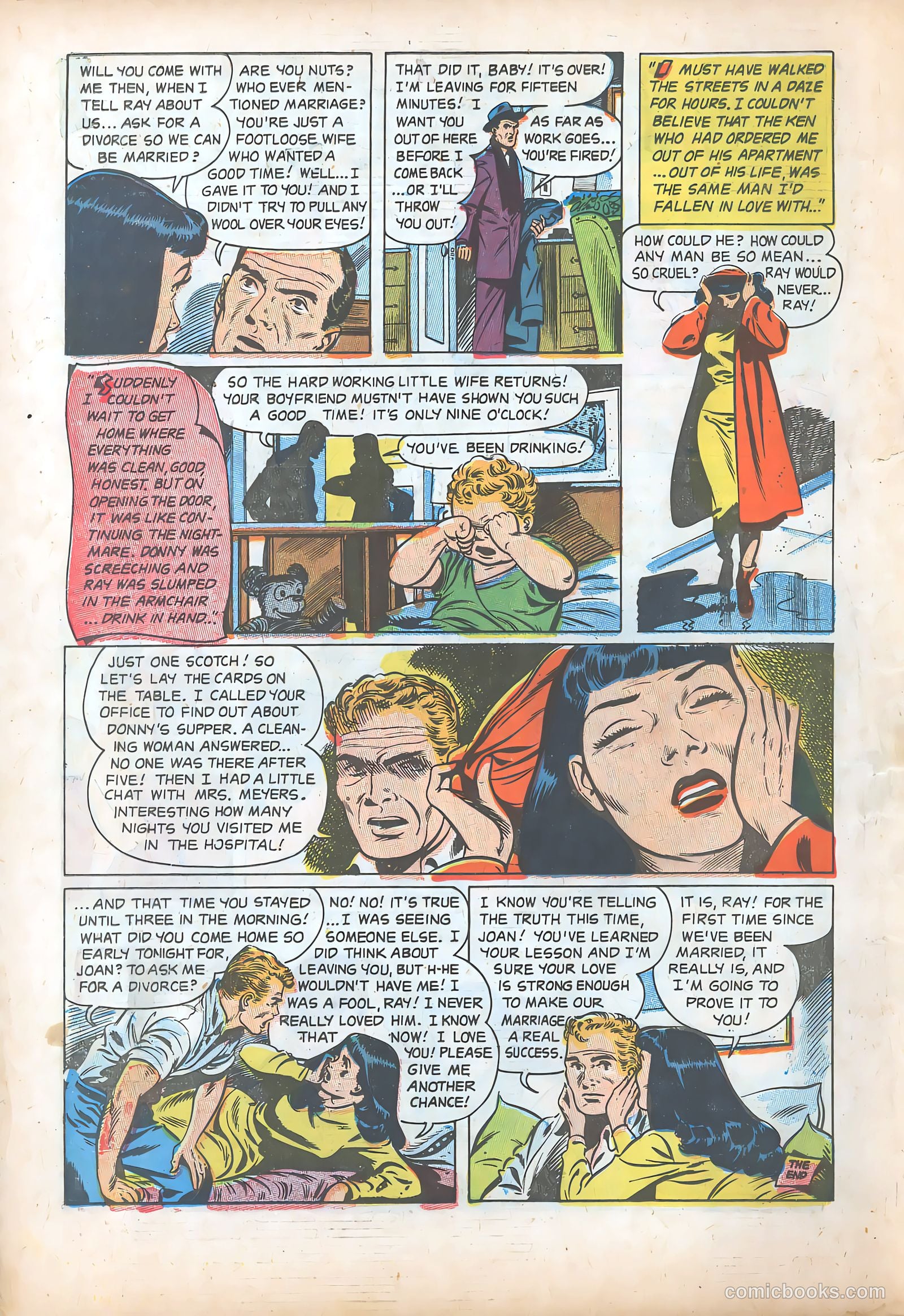 Teen-Age Romances #33 (1953) — page 19 of 37