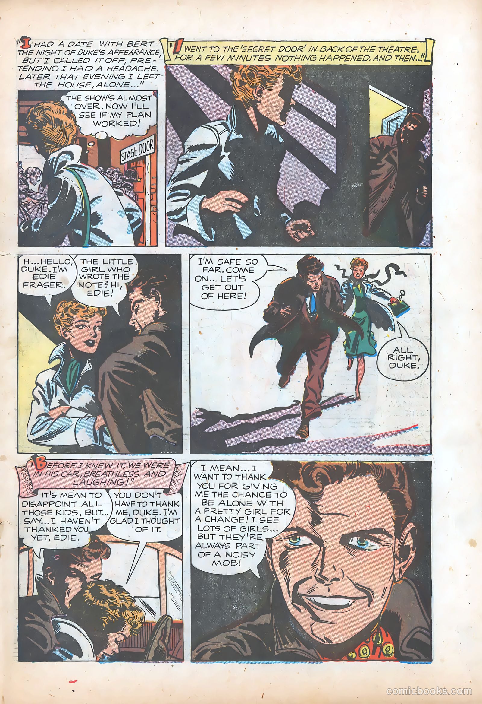 Teen-Age Romances #33 (1953) — page 22 of 37
