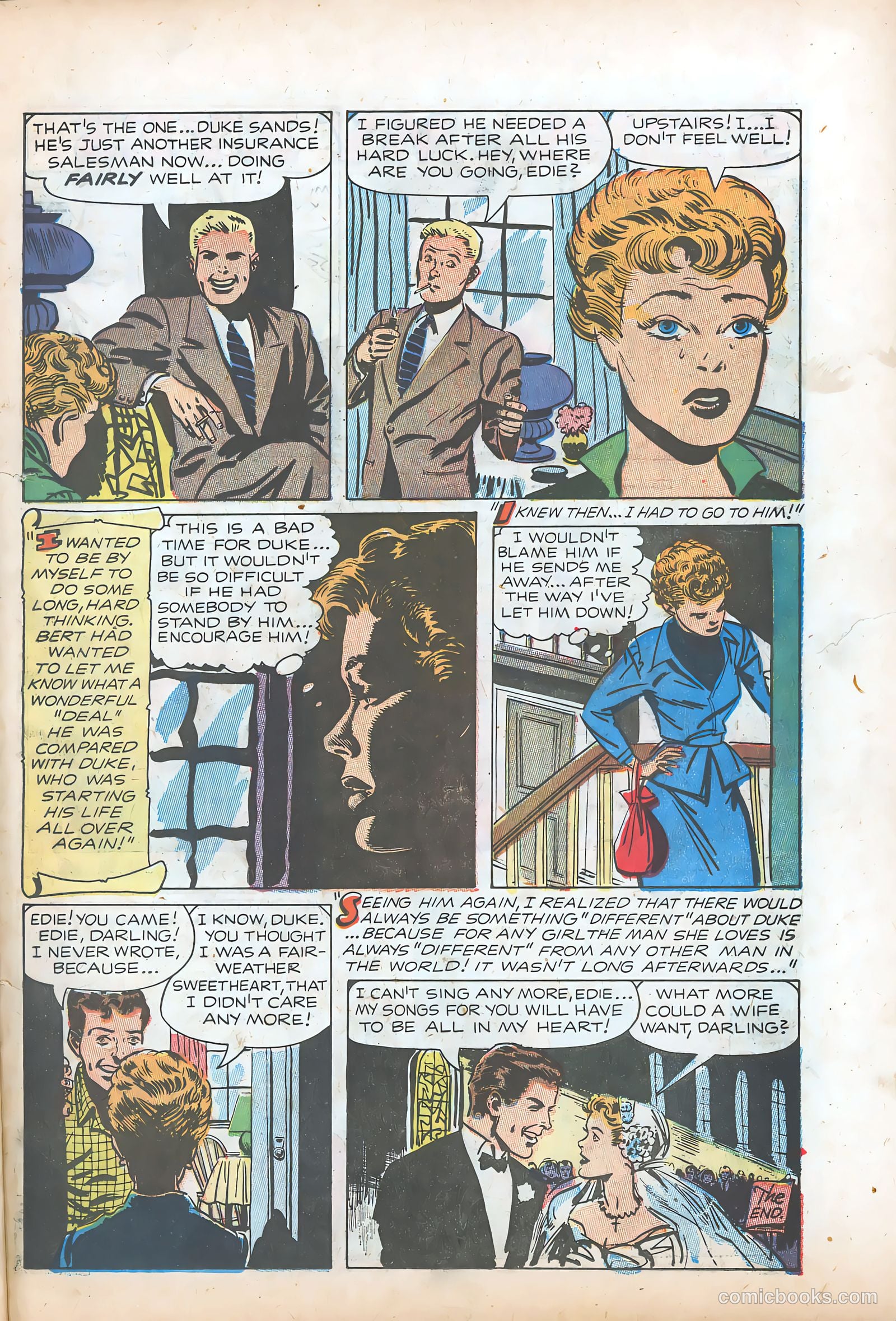 Teen-Age Romances #33 (1953) — page 26 of 37