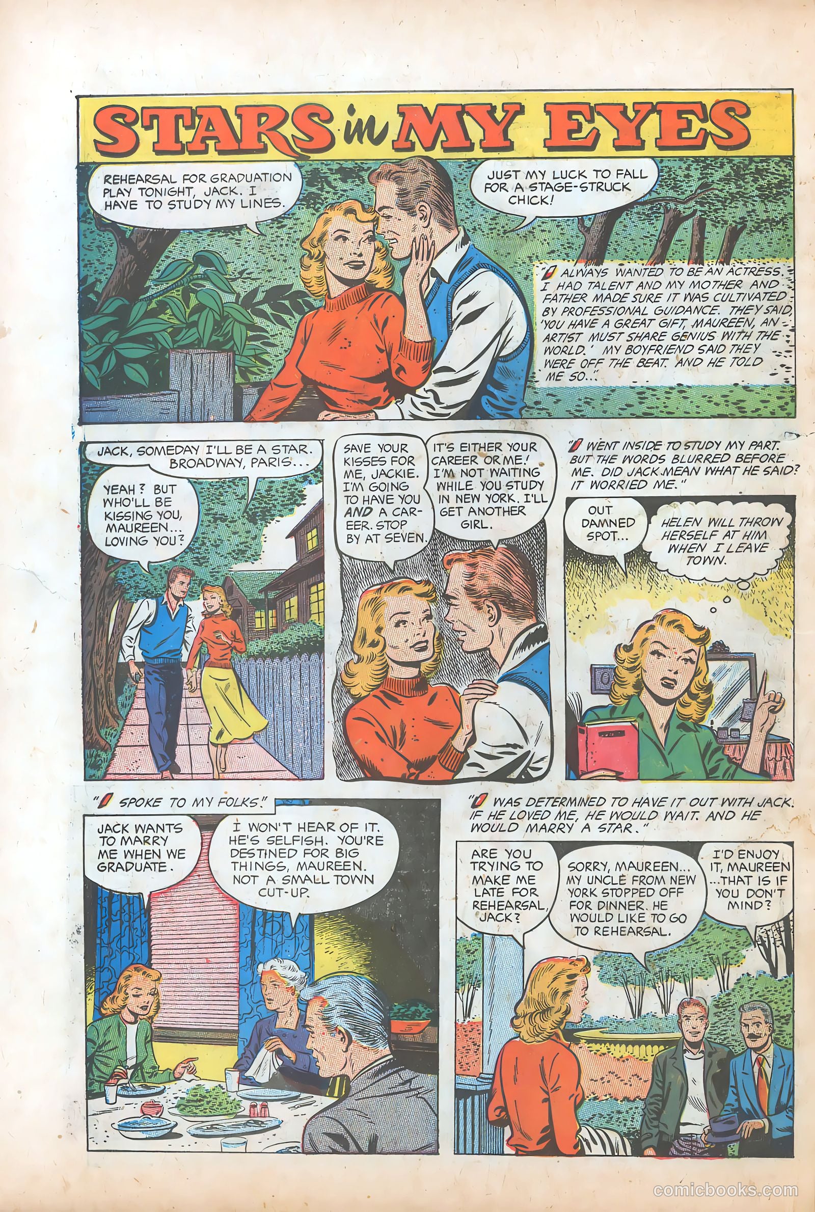 Teen-Age Romances #33 (1953) — page 27 of 37