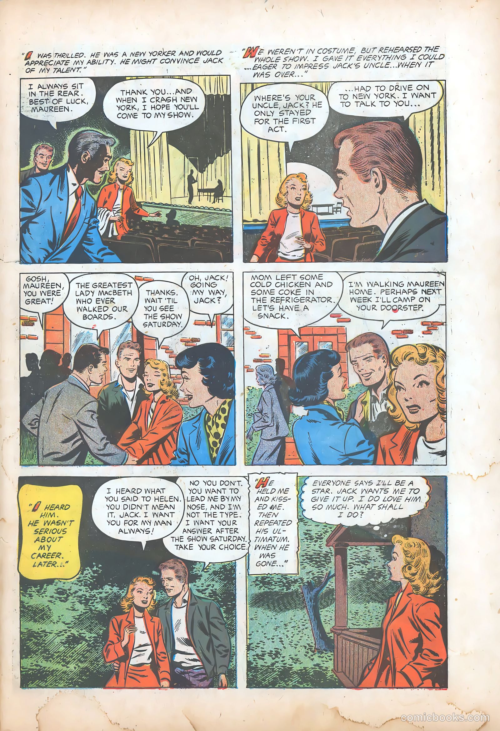Teen-Age Romances #33 (1953) — page 28 of 37