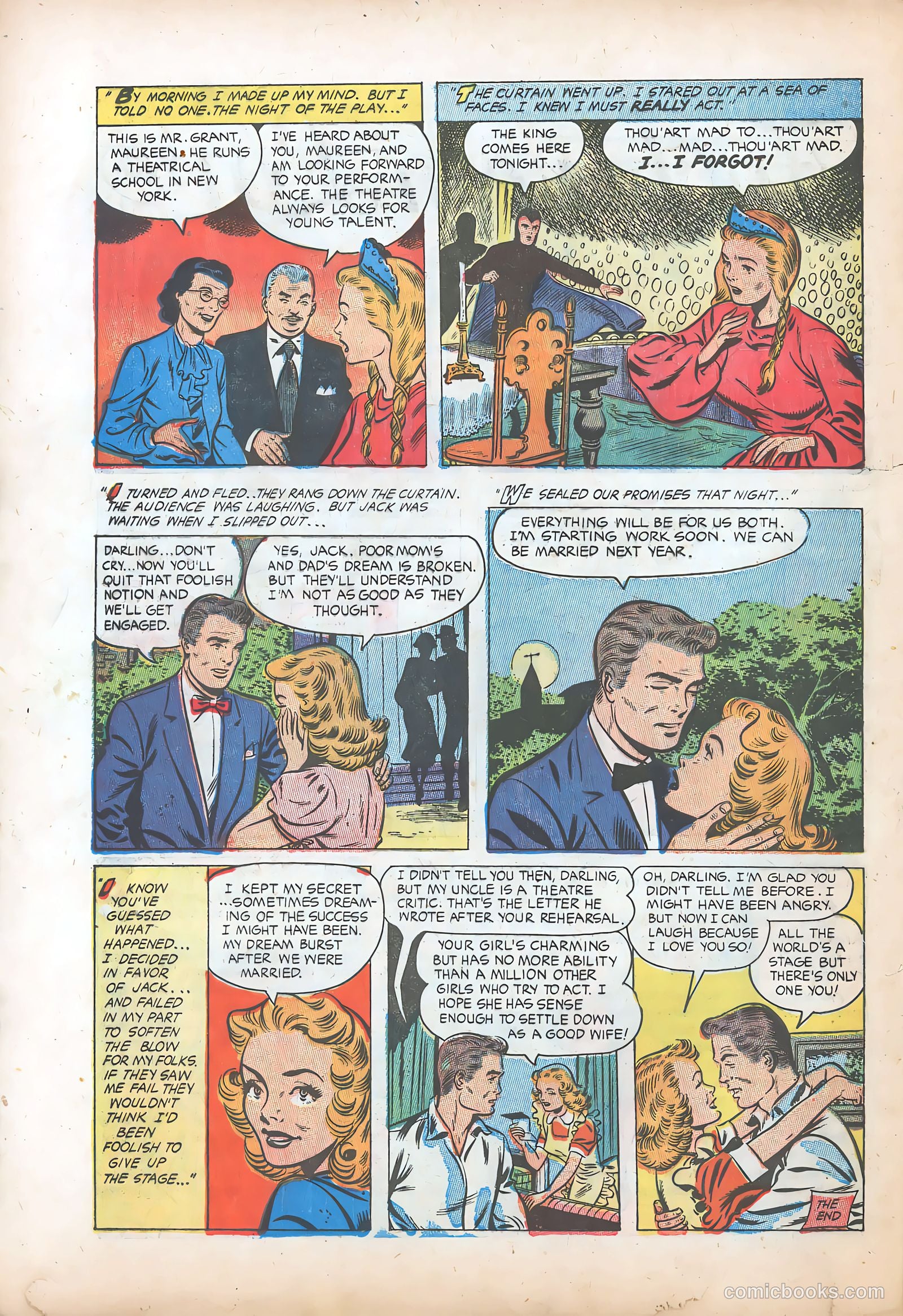 Teen-Age Romances #33 (1953) — page 29 of 37