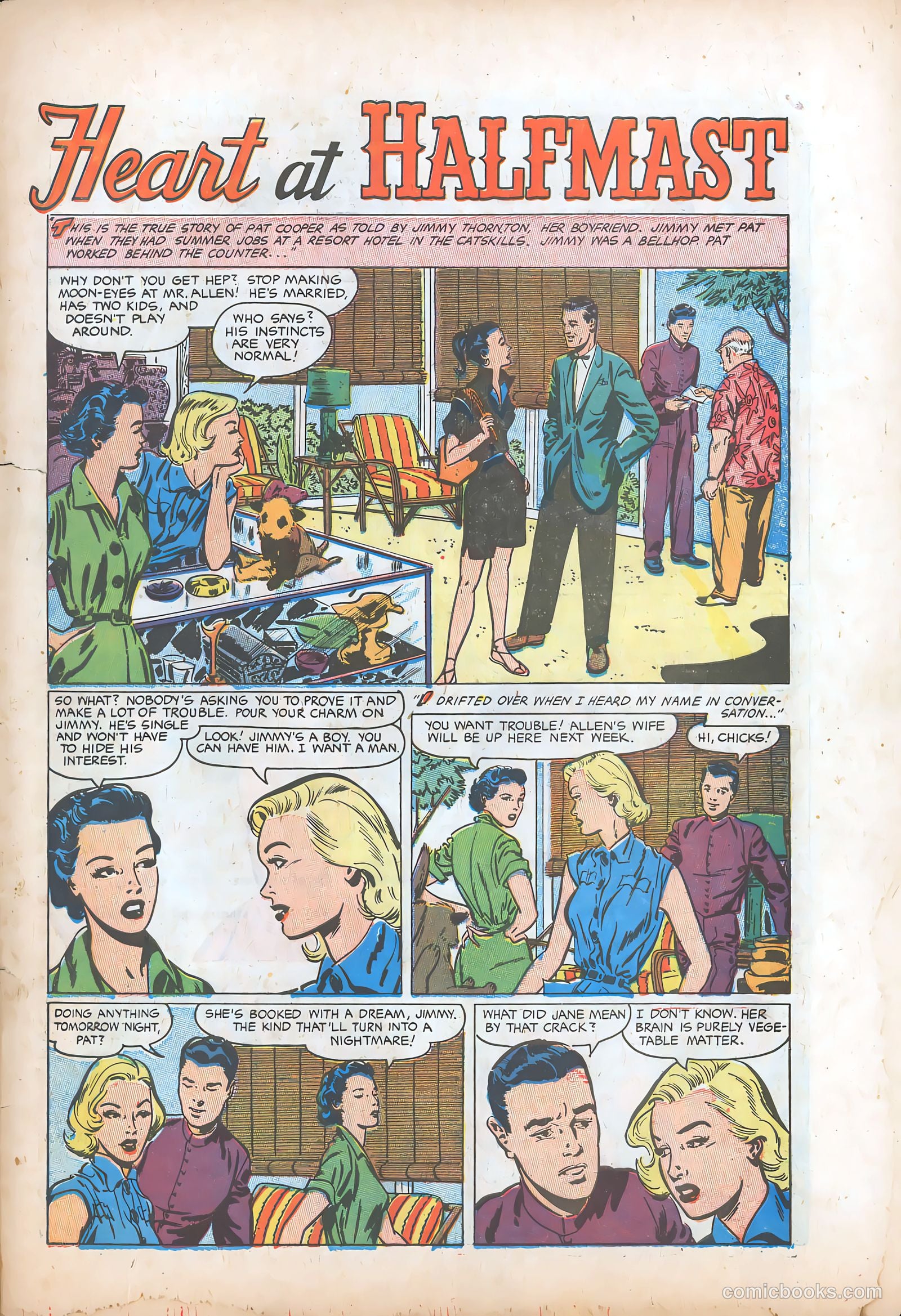 Teen-Age Romances #33 (1953) — page 32 of 37