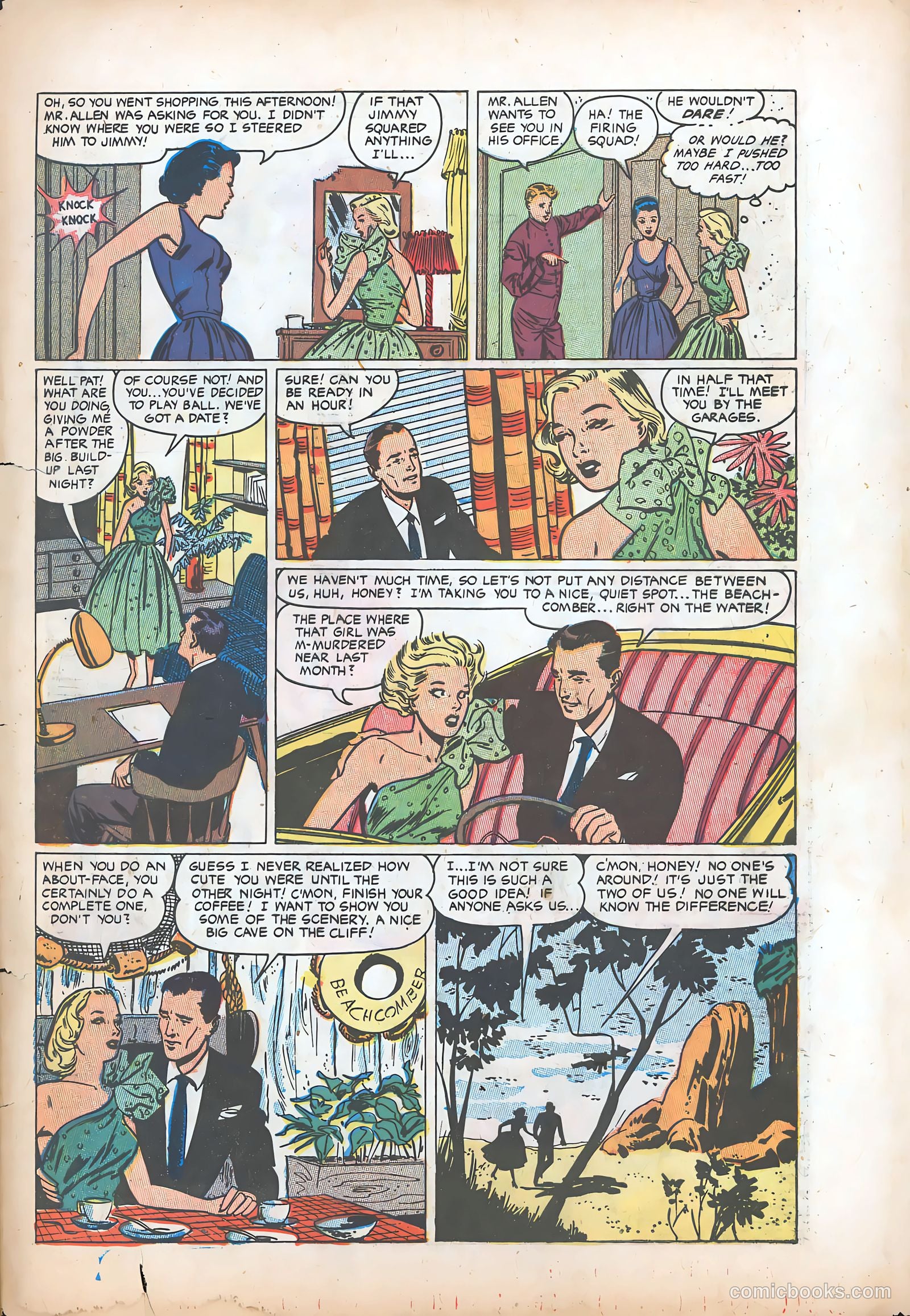 Teen-Age Romances #33 (1953) — page 34 of 37