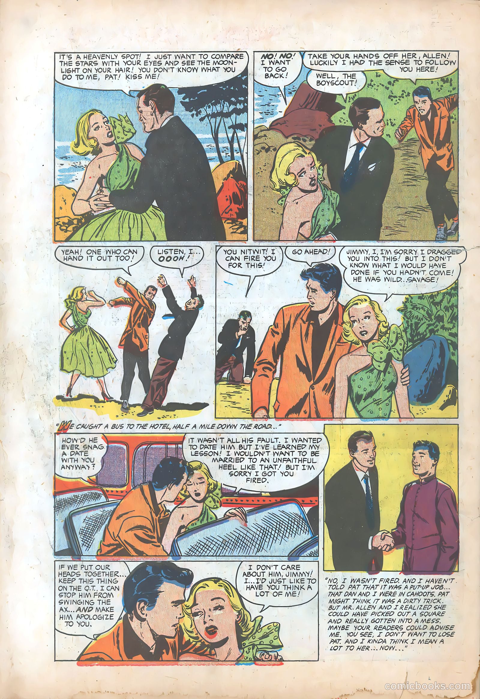 Teen-Age Romances #33 (1953) — page 35 of 37