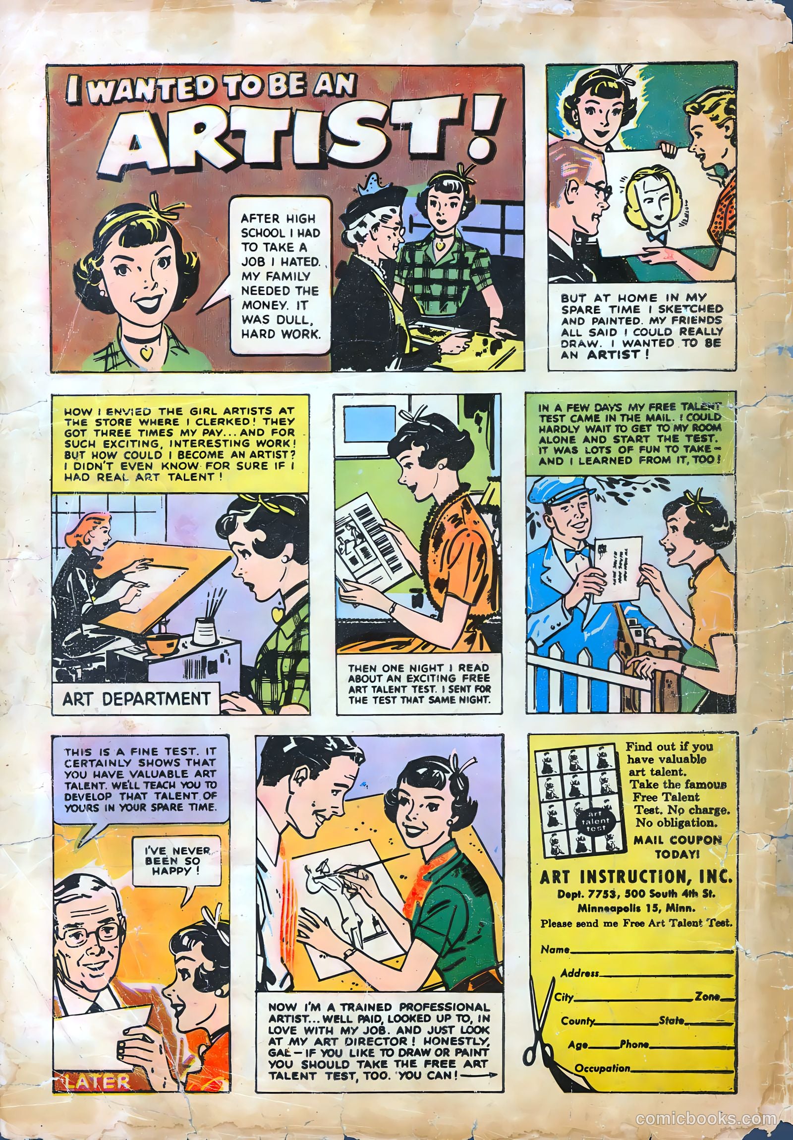 Teen-Age Romances #33 (1953) — page 37 of 37