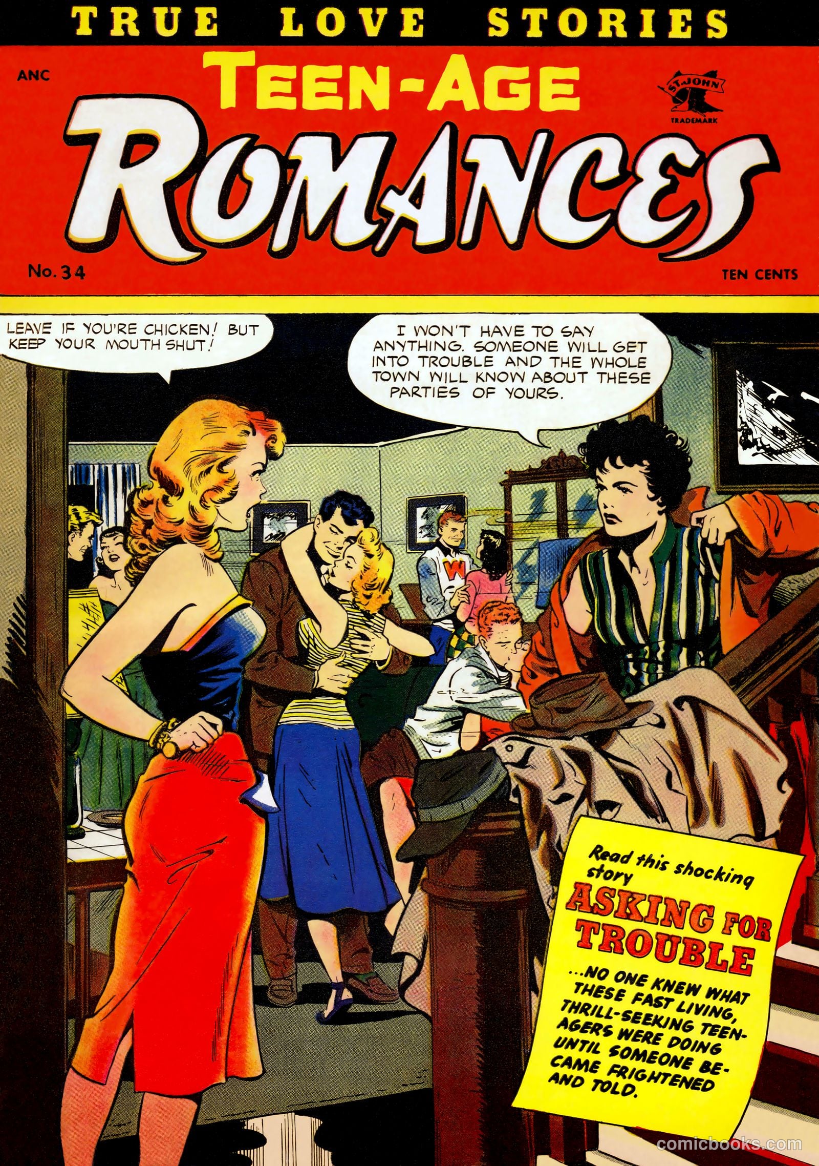 Teen-Age Romances #34 (1953) — page 2 of 38