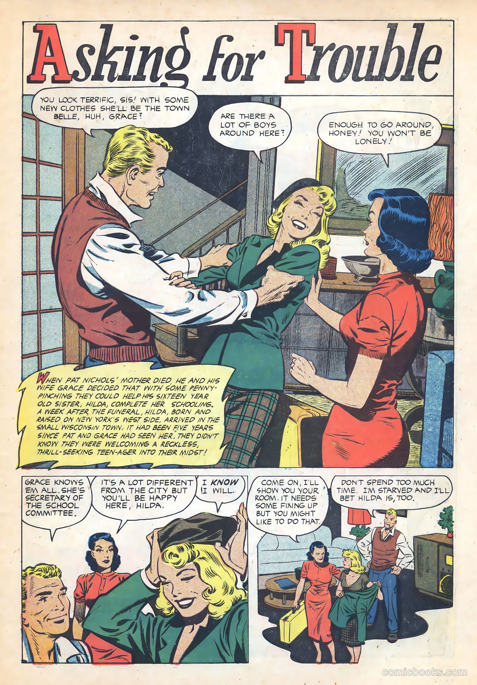 Teen-Age Romances #34 (1953) — page 4 of 38