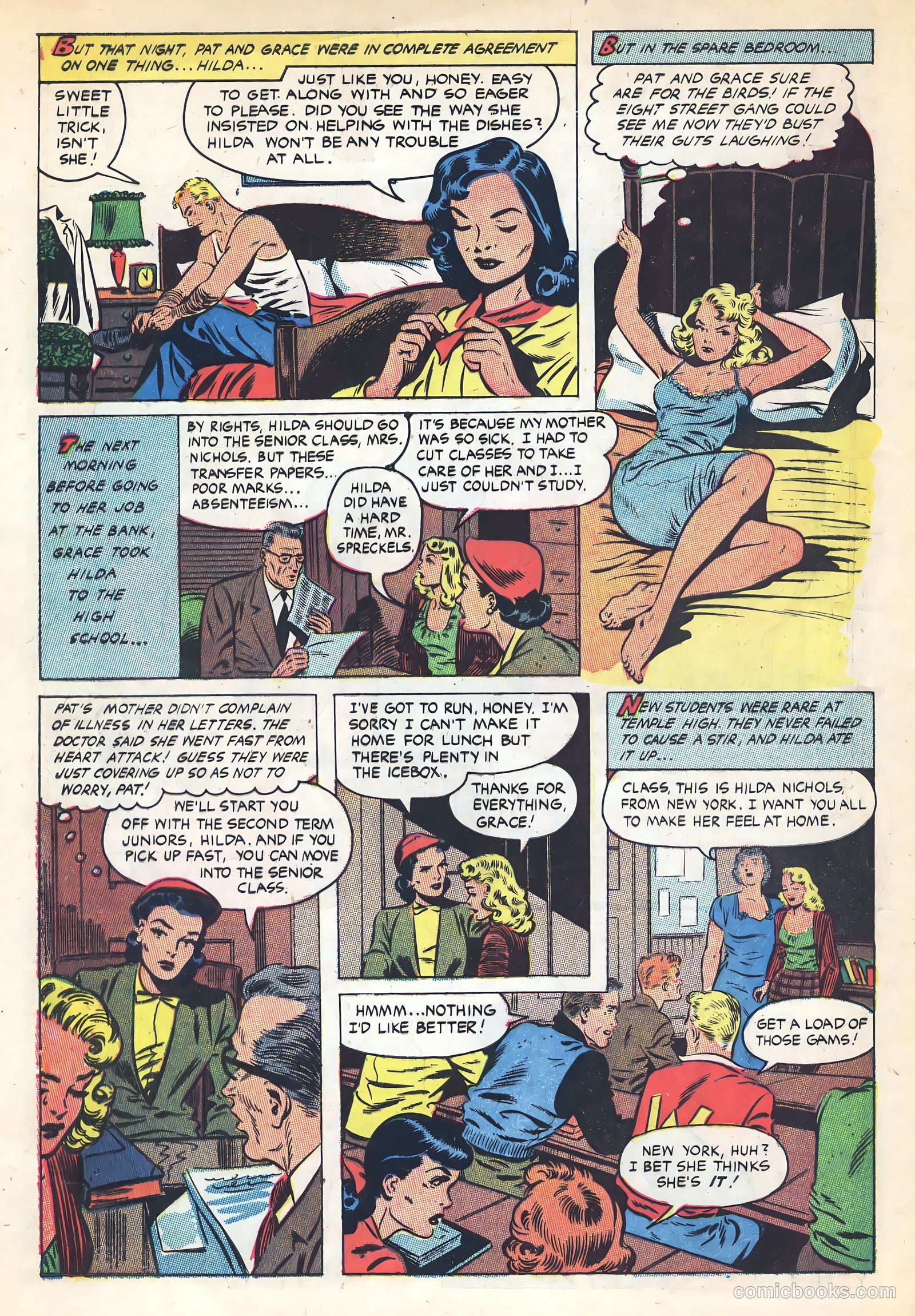 Teen-Age Romances #34 (1953) — page 5 of 38