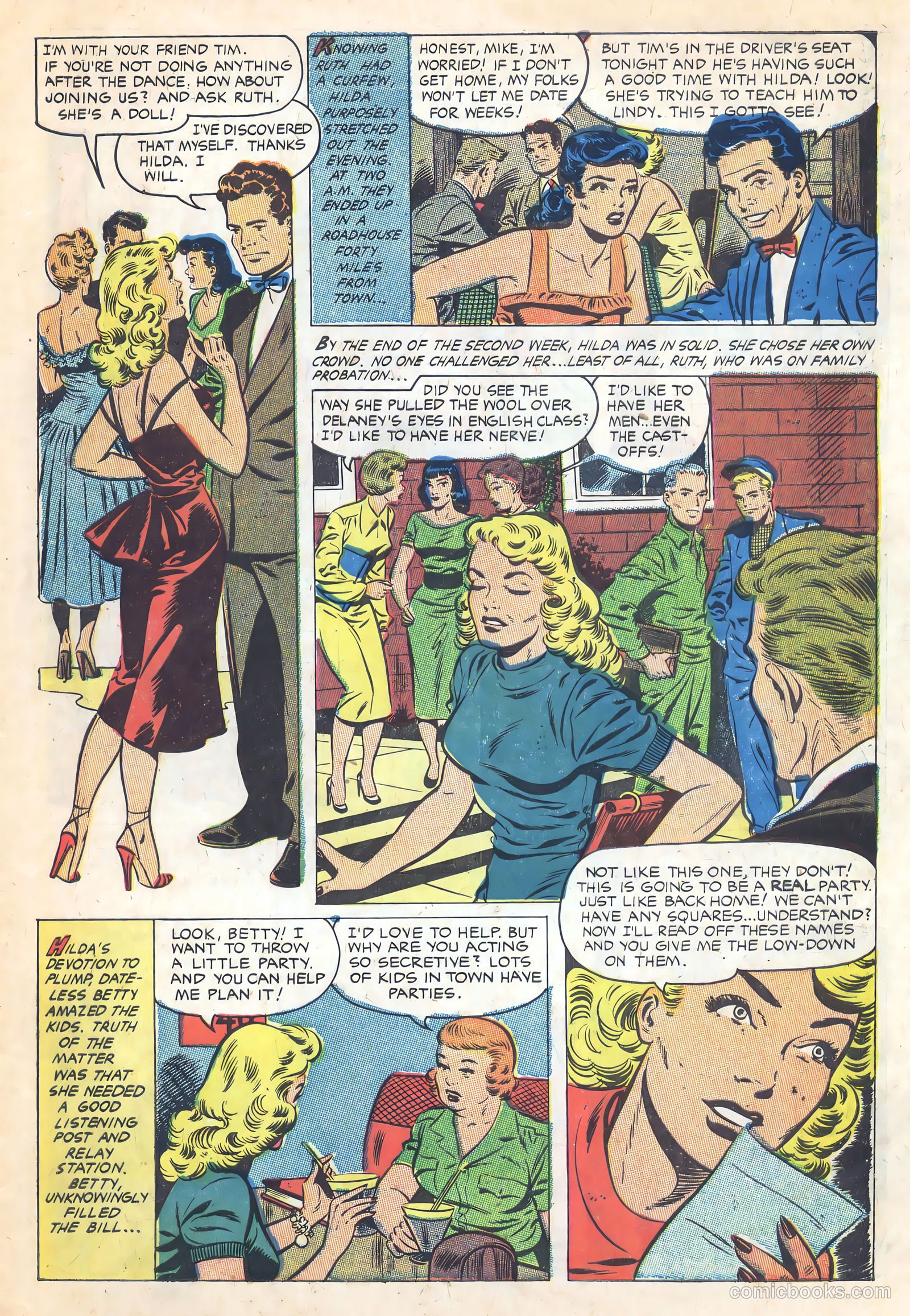Teen-Age Romances #34 (1953) — page 8 of 38