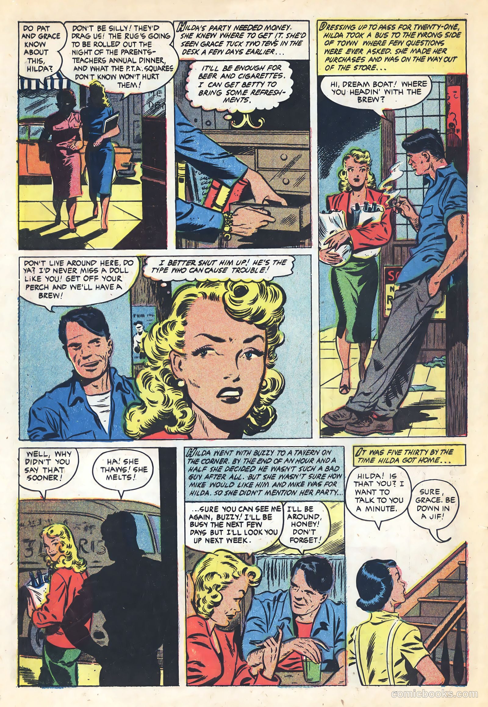 Teen-Age Romances #34 (1953) — page 9 of 38