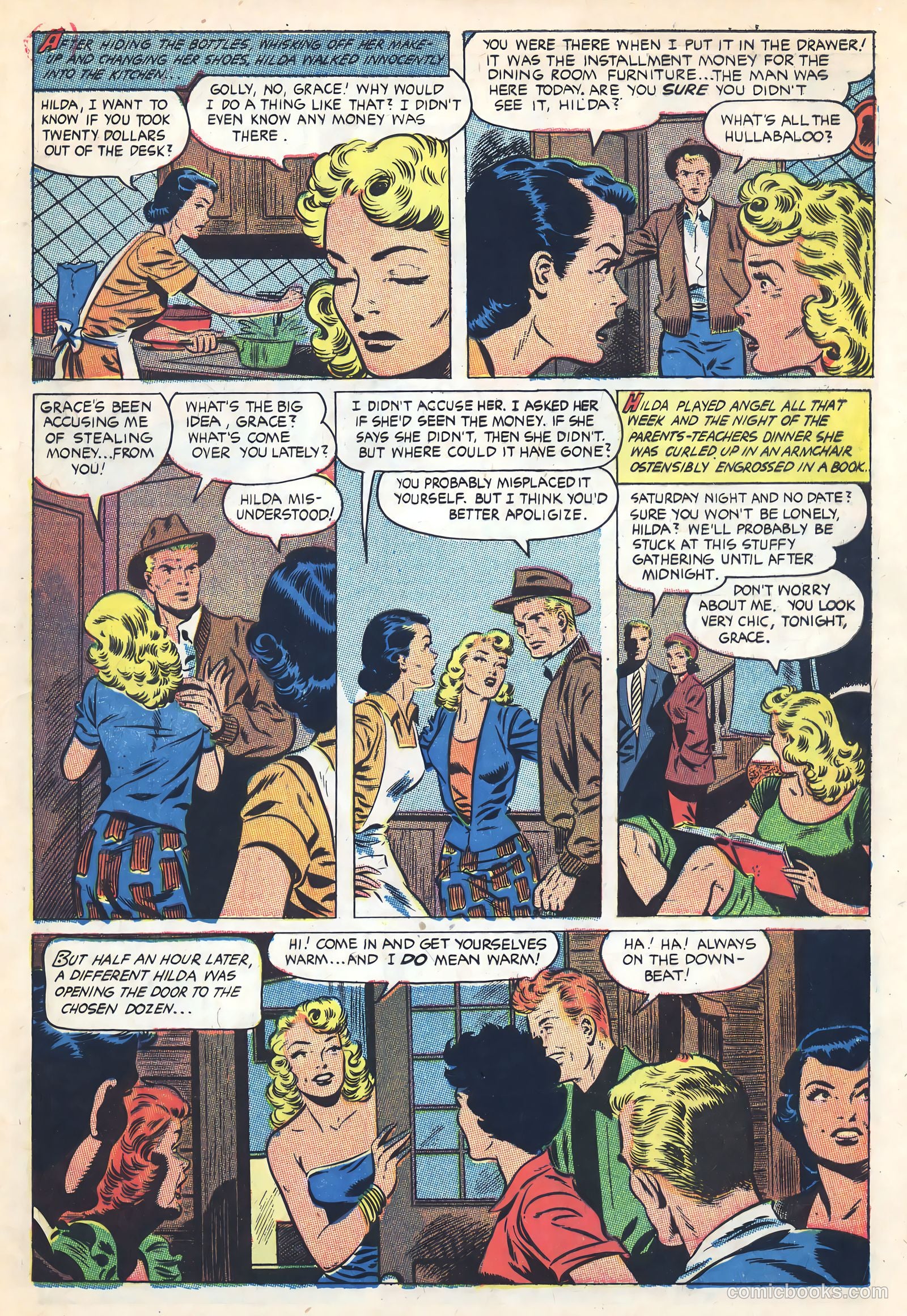Teen-Age Romances #34 (1953) — page 10 of 38