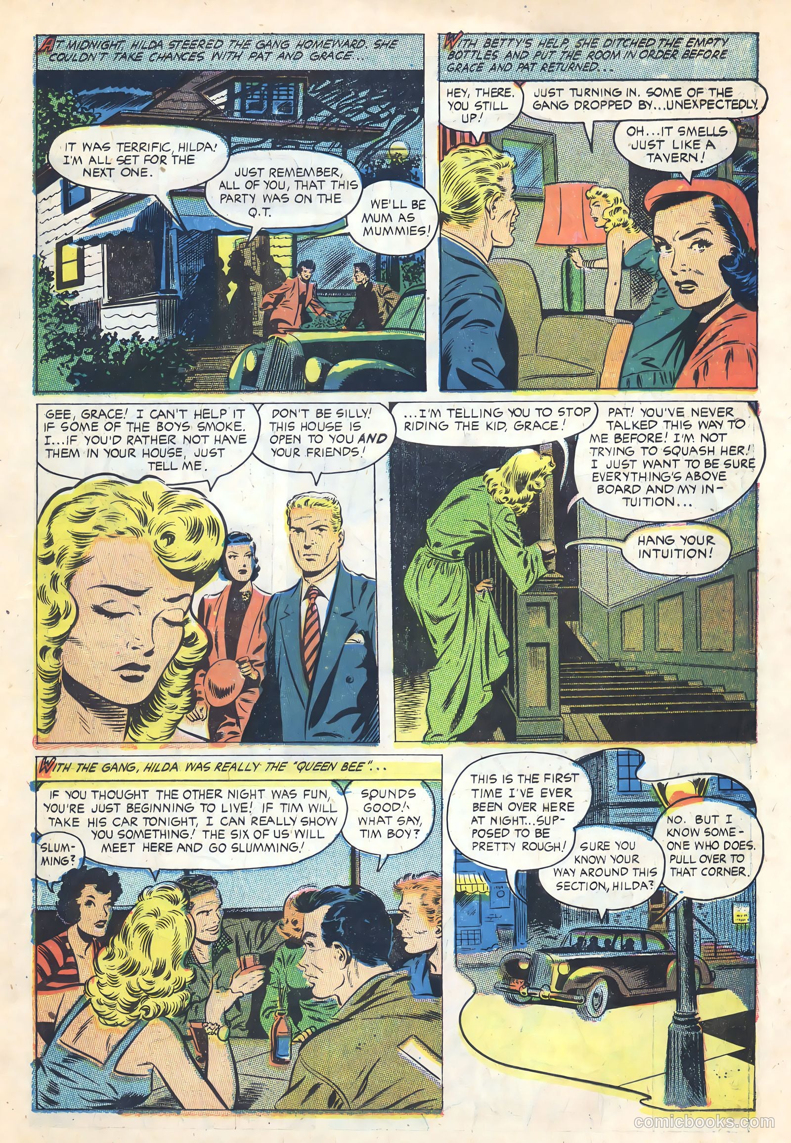 Teen-Age Romances #34 (1953) — page 12 of 38