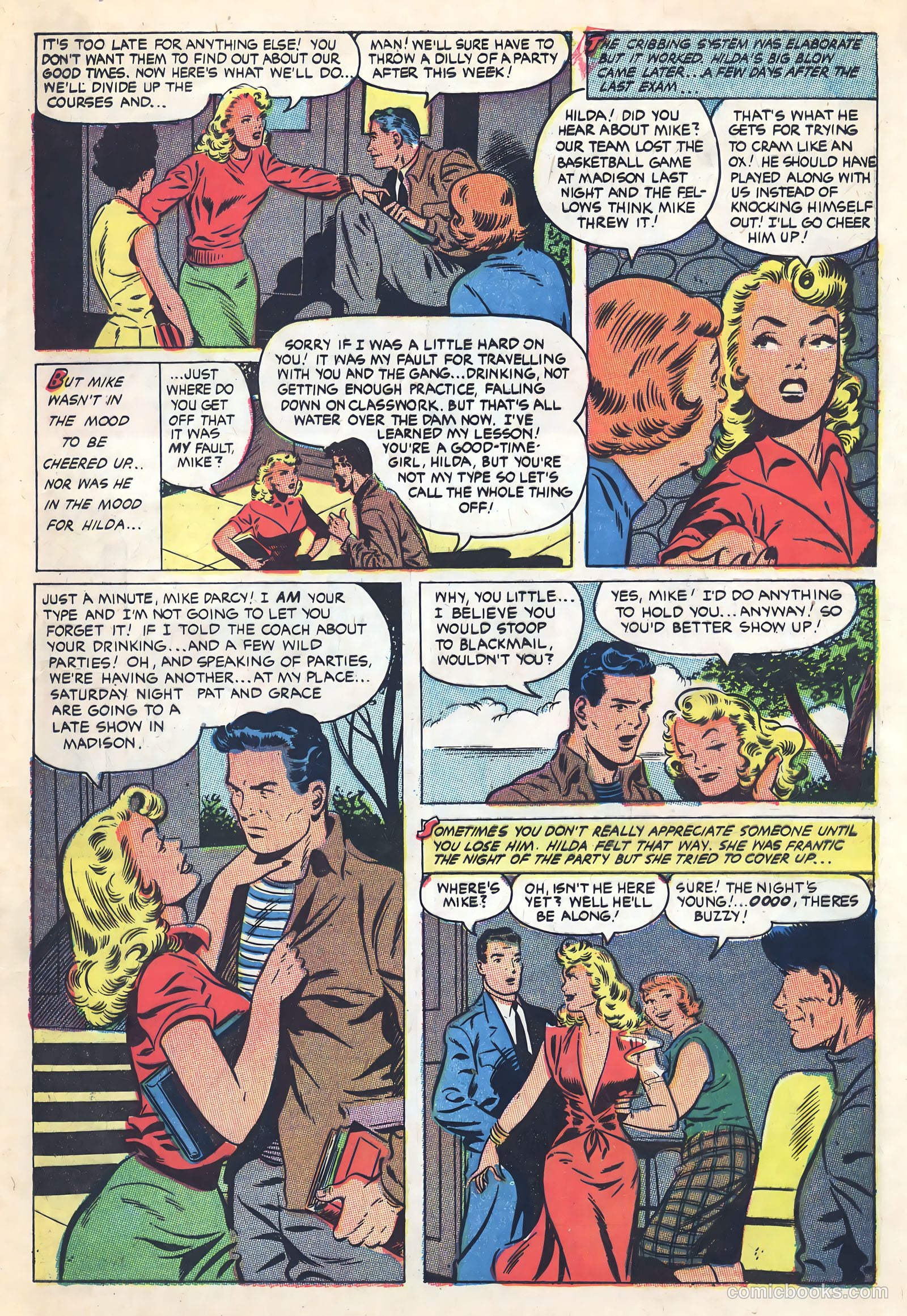 Teen-Age Romances #34 (1953) — page 14 of 38