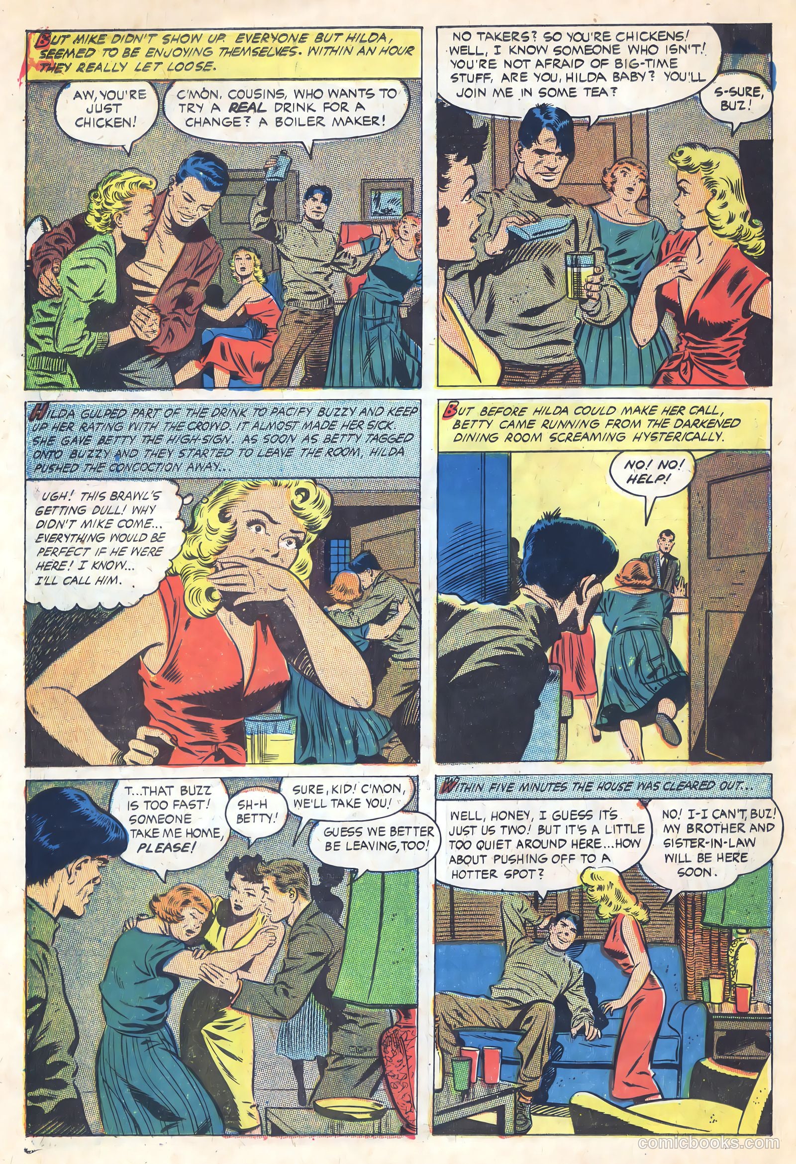 Teen-Age Romances #34 (1953) — page 15 of 38