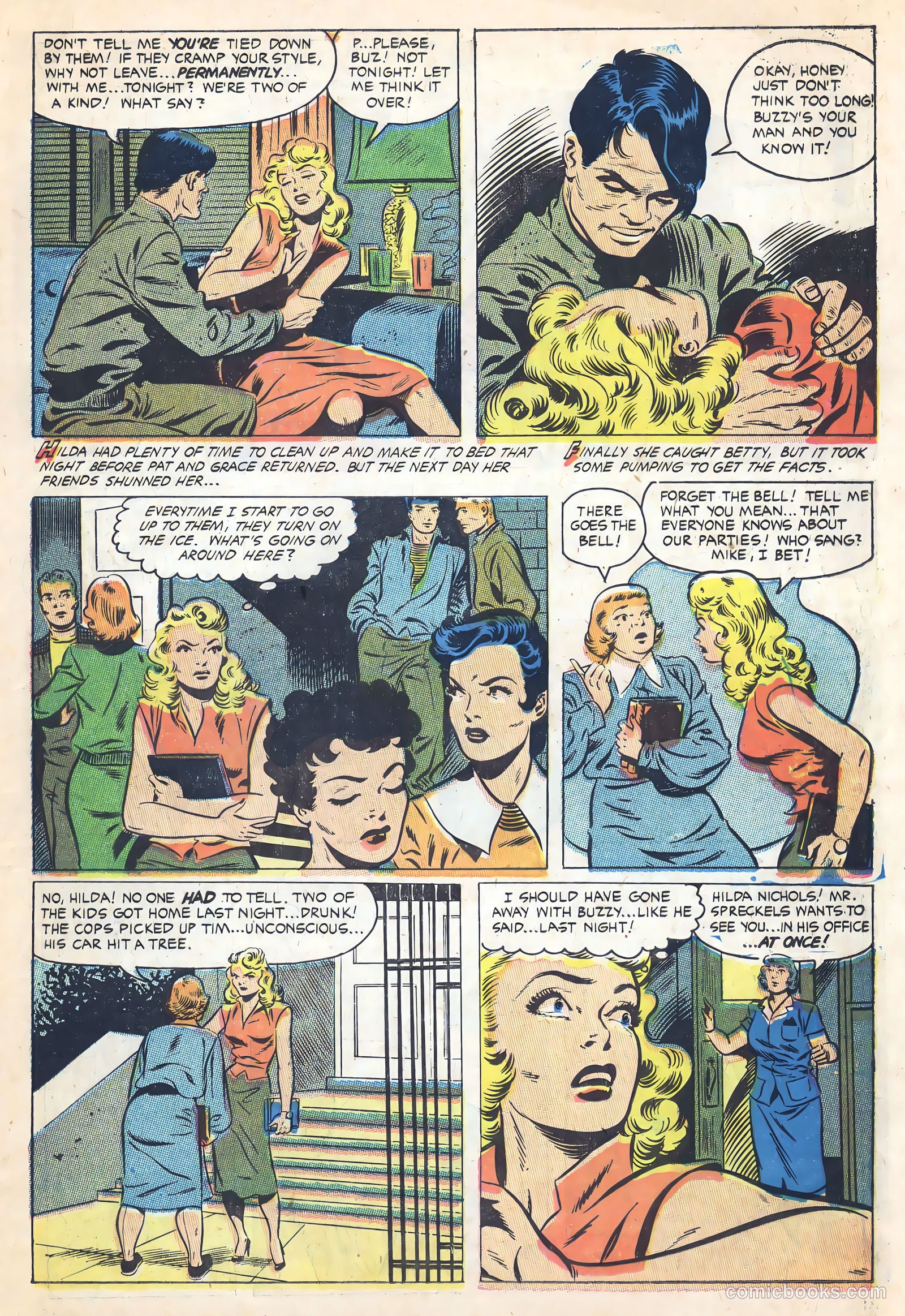 Teen-Age Romances #34 (1953) — page 16 of 38