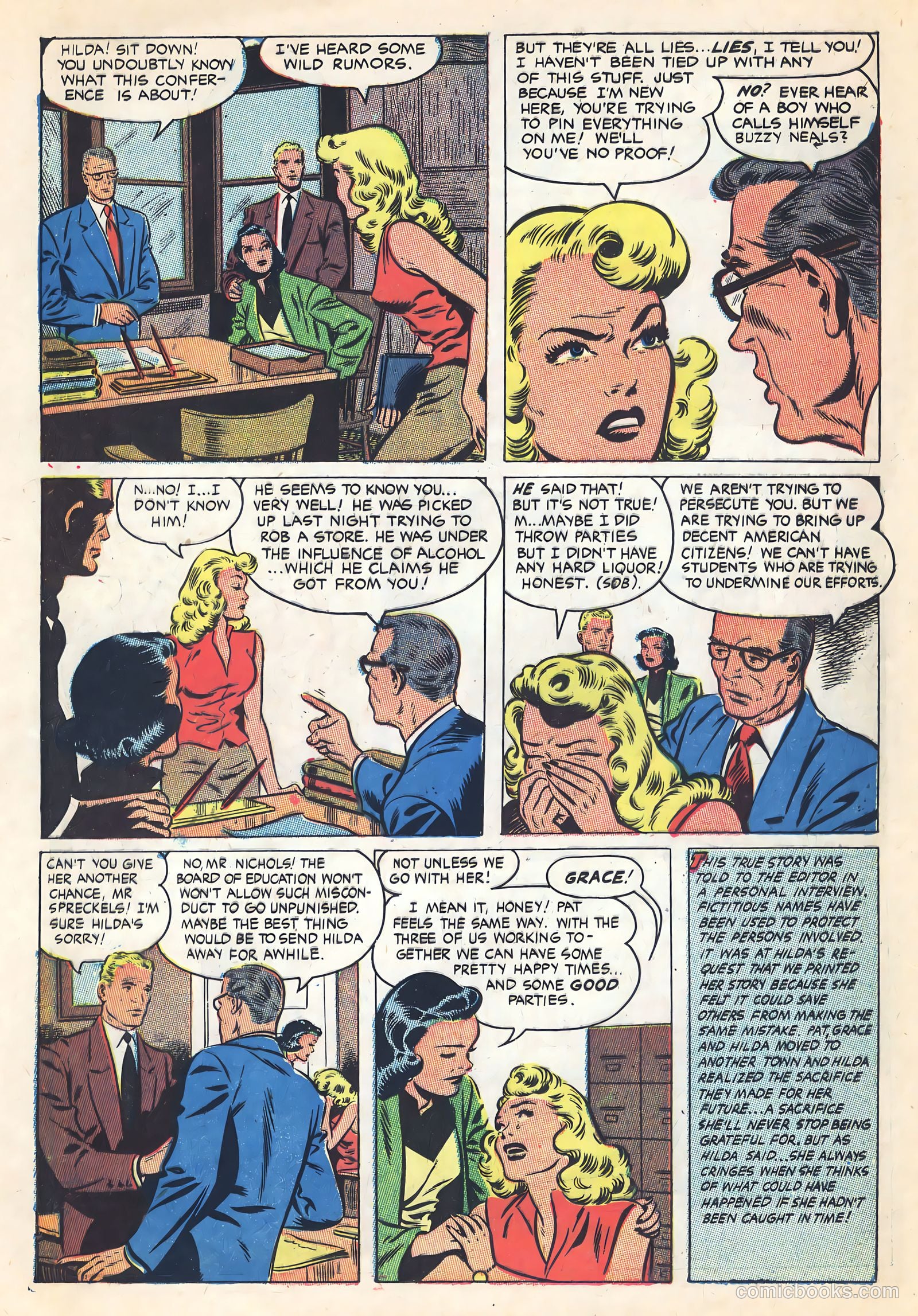 Teen-Age Romances #34 (1953) — page 17 of 38