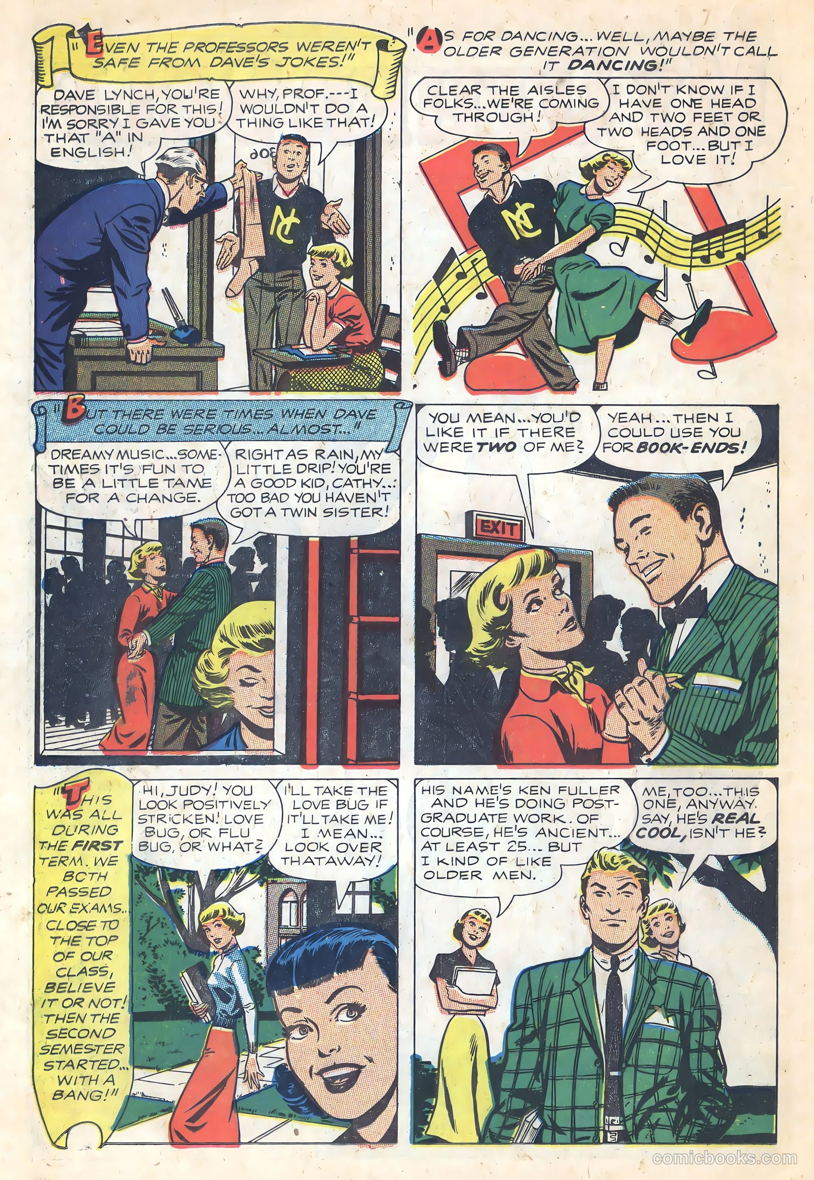 Teen-Age Romances #34 (1953) — page 19 of 38