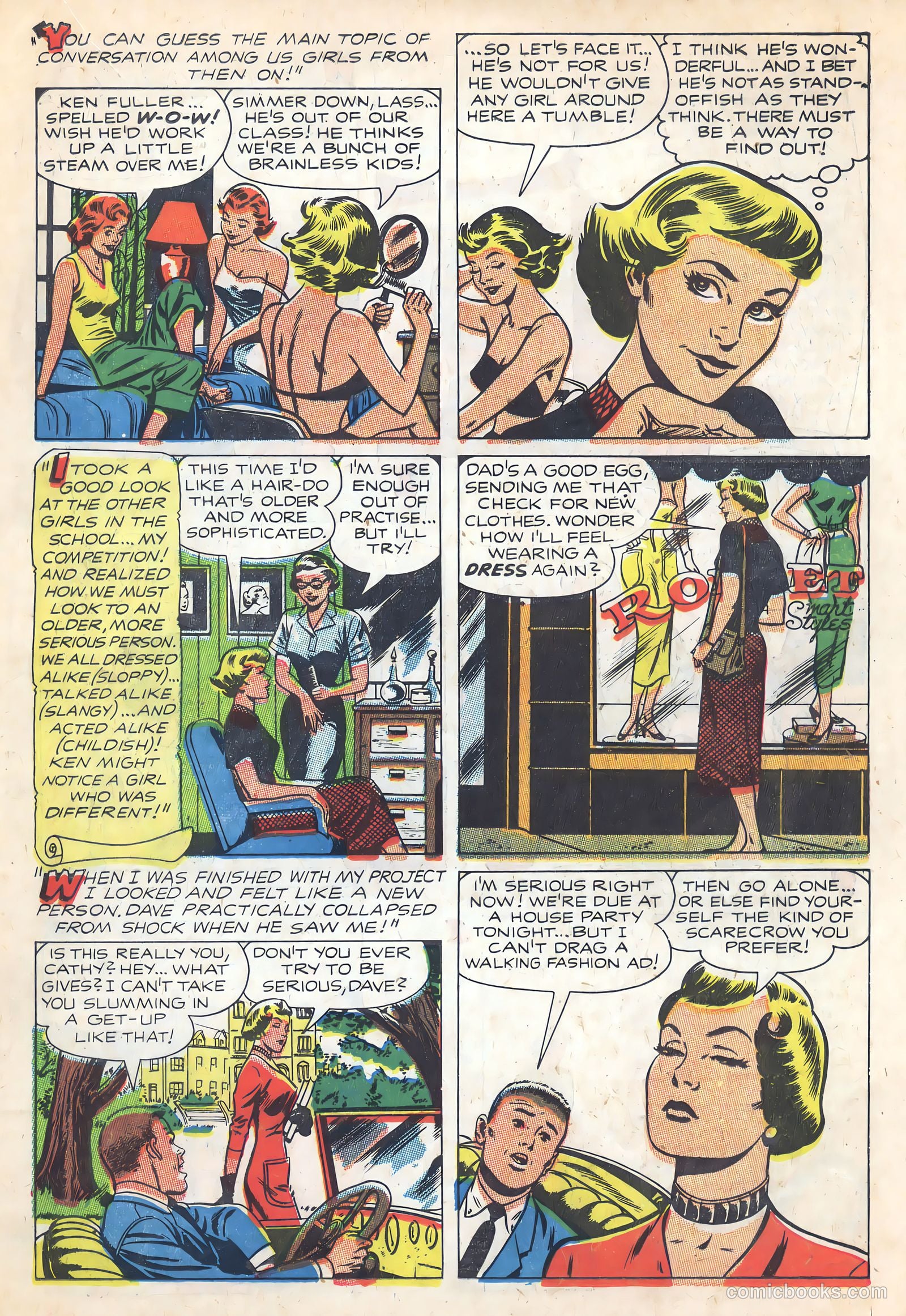 Teen-Age Romances #34 (1953) — page 20 of 38