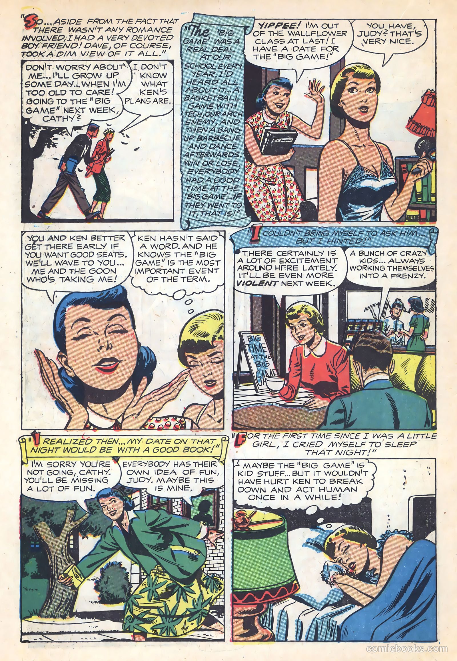 Teen-Age Romances #34 (1953) — page 23 of 38