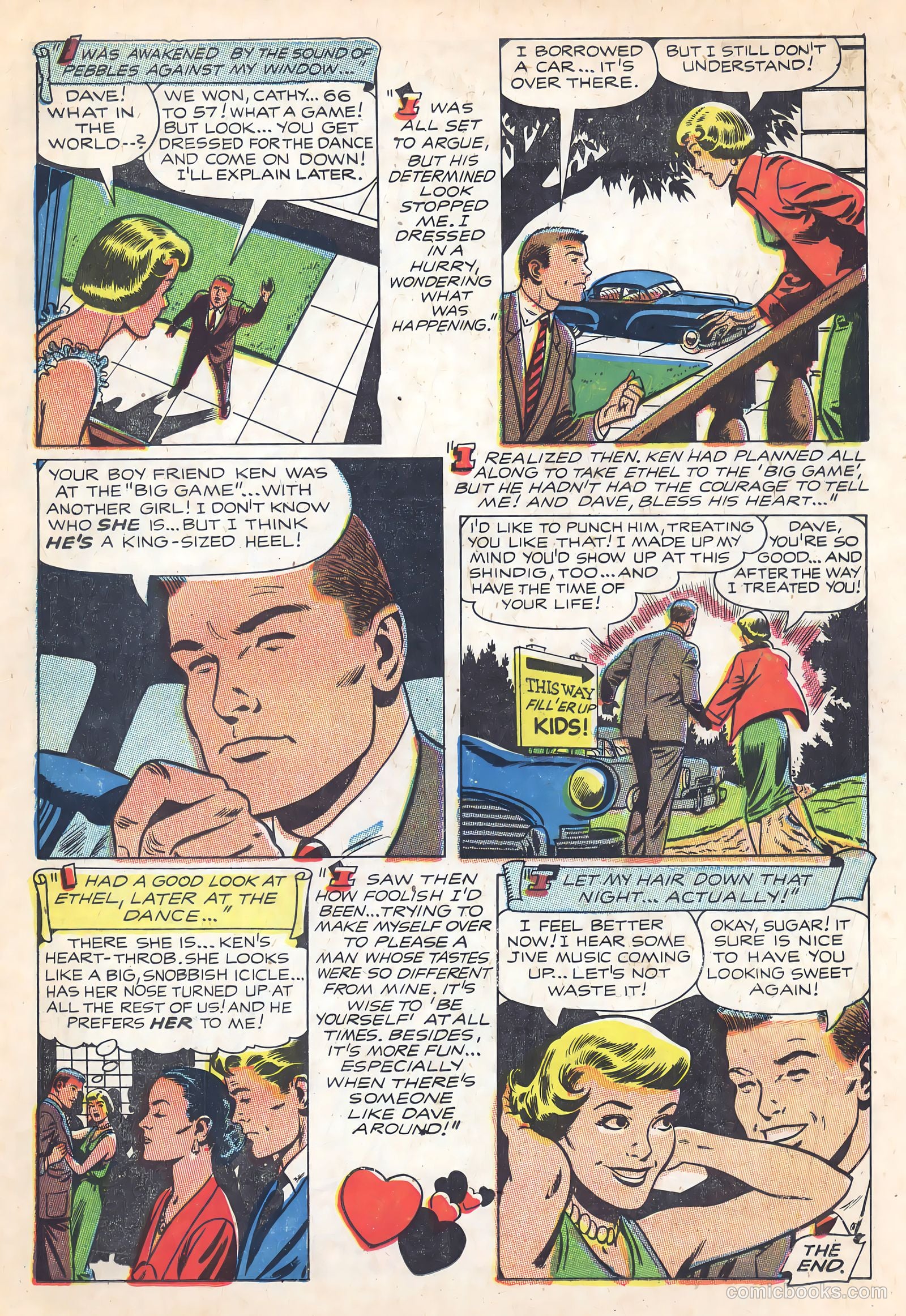 Teen-Age Romances #34 (1953) — page 24 of 38