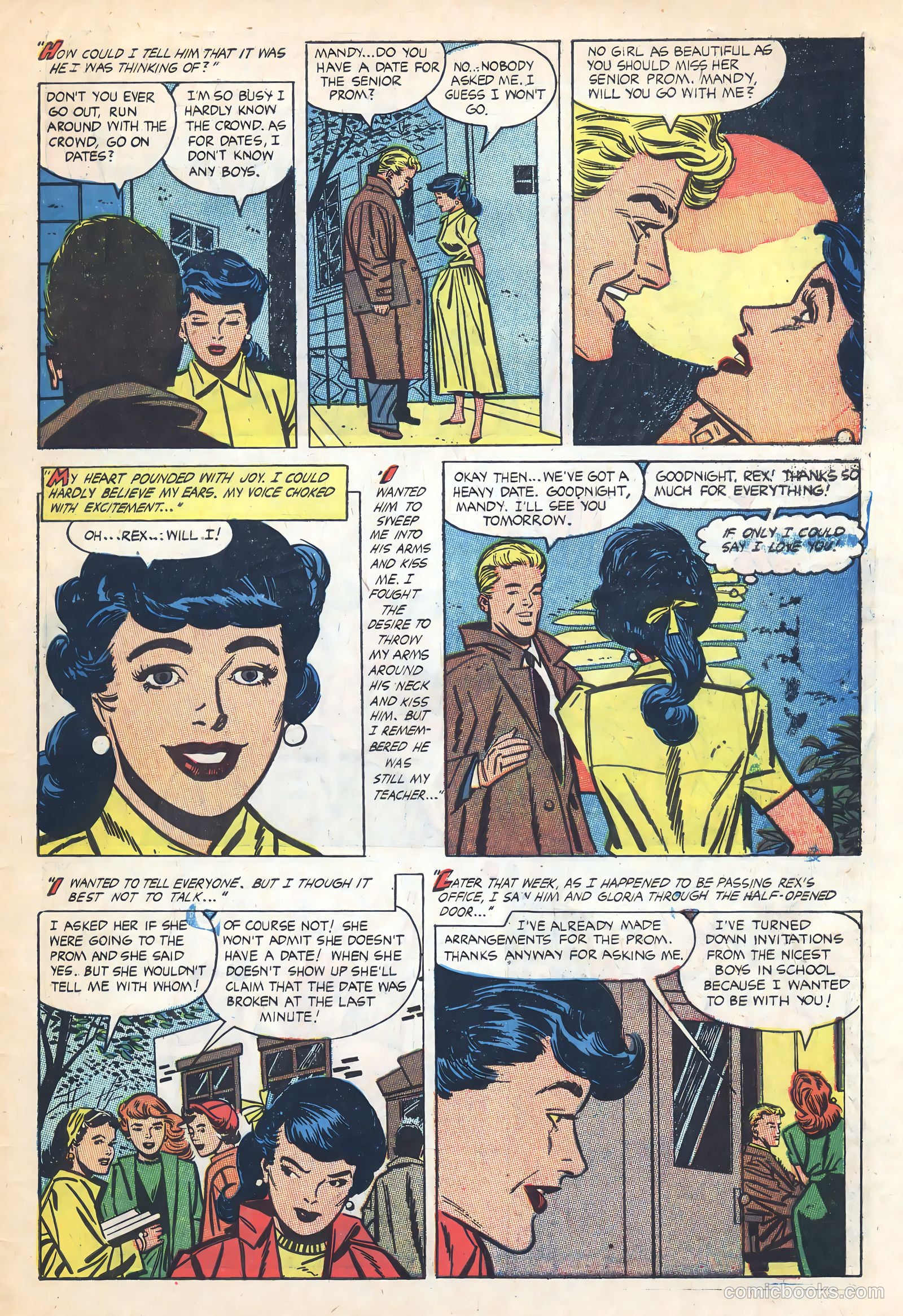 Teen-Age Romances #34 (1953) — page 32 of 38