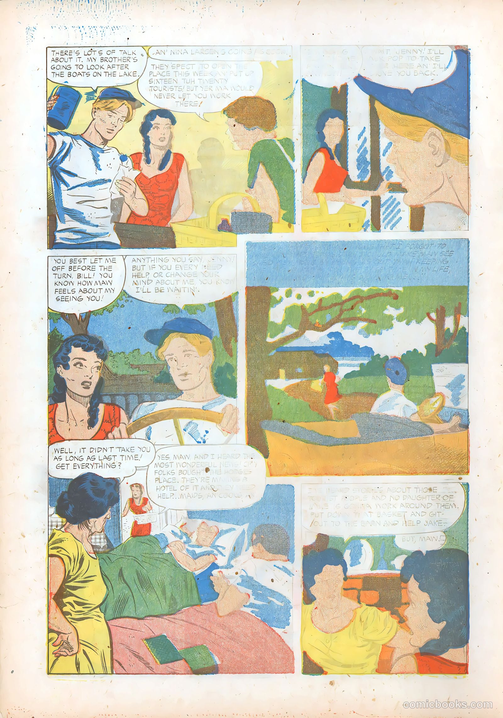 Teen-Age Romances #35 (1954) — page 4 of 36