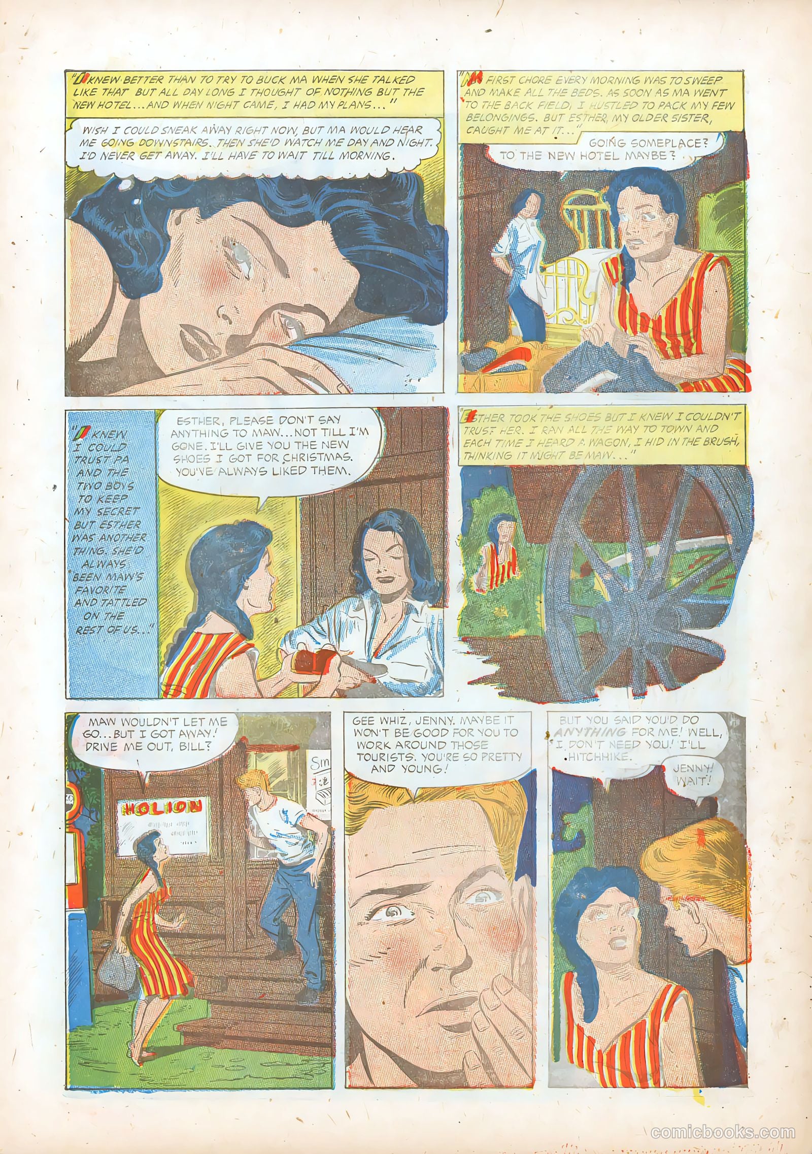 Teen-Age Romances #35 (1954) — page 5 of 36
